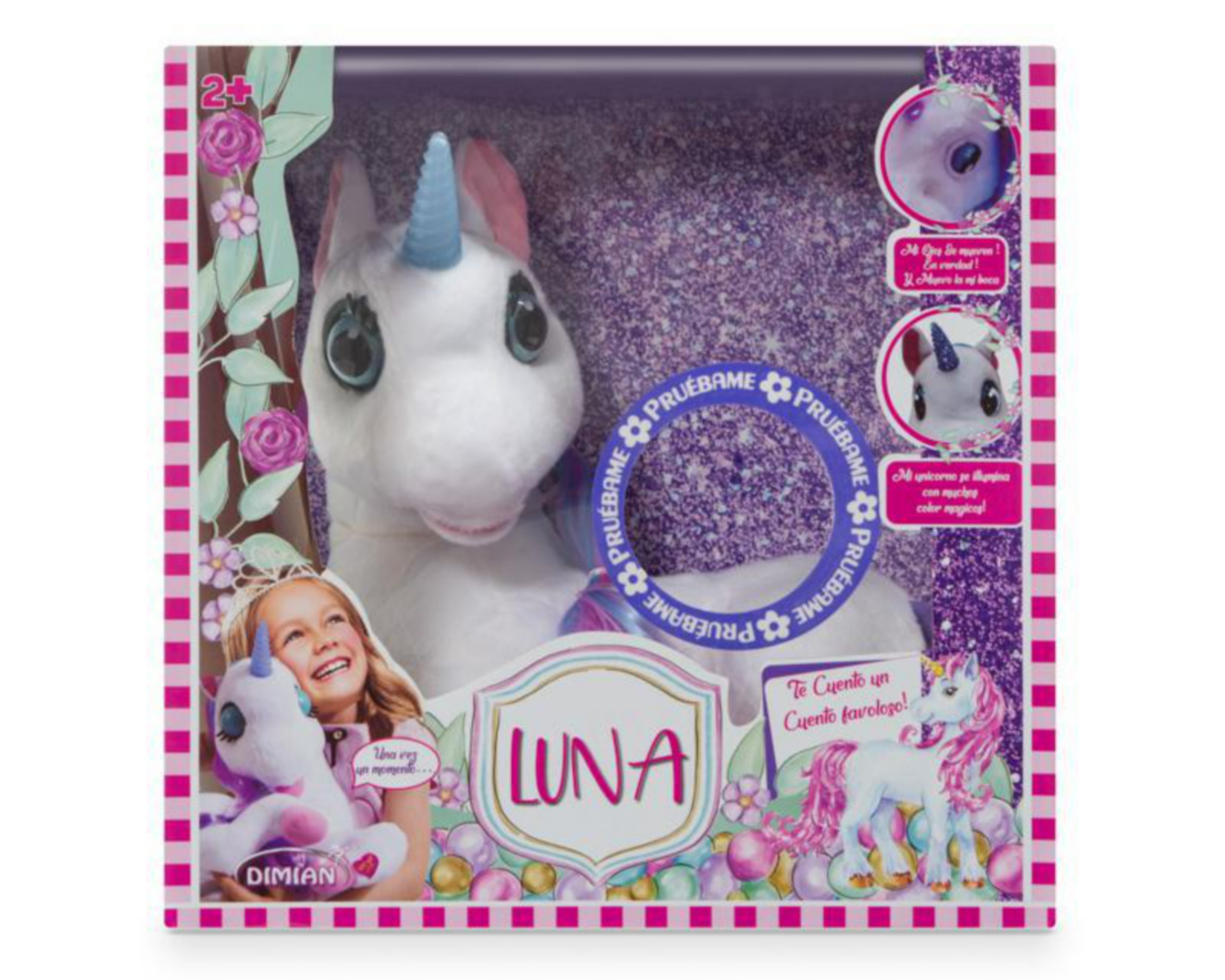 unicornio de peluche dimian