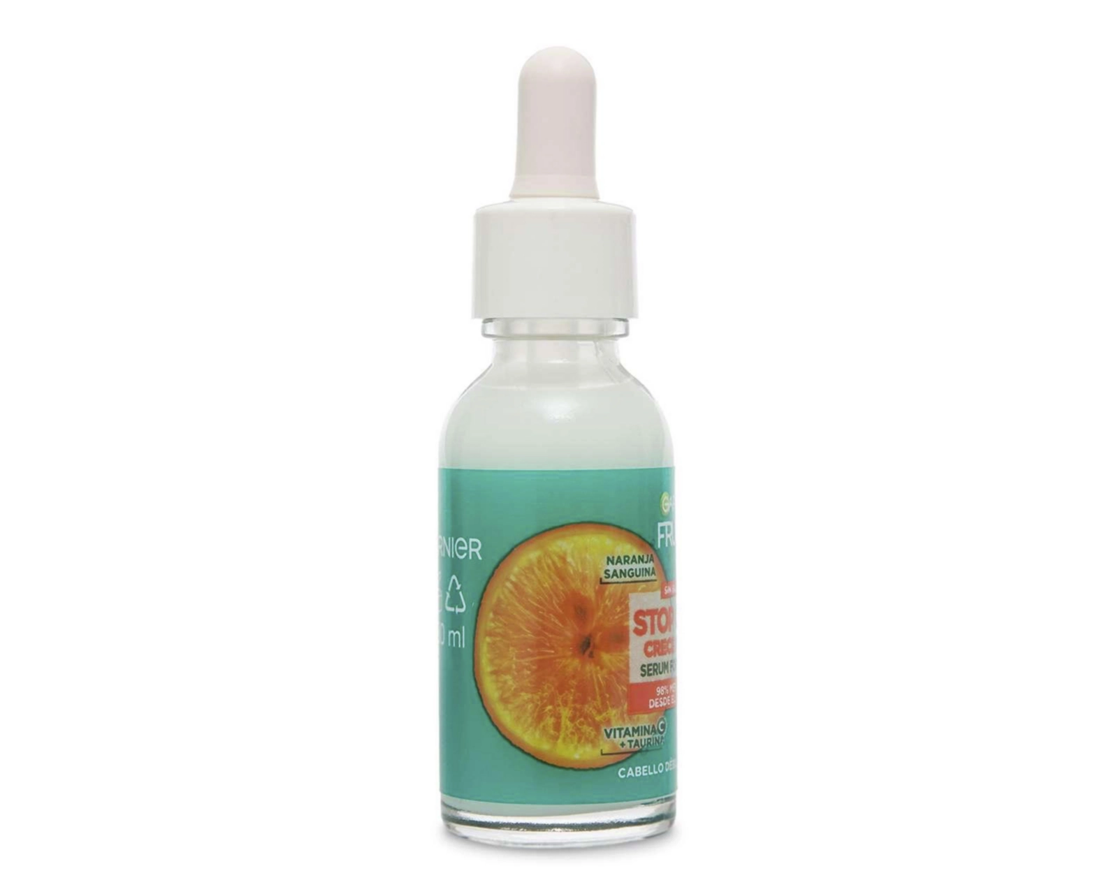 Tratamiento Capilar Fructis Stop Caída Sérum Fortificante con Vitamina C y Taurina 30 ml $159