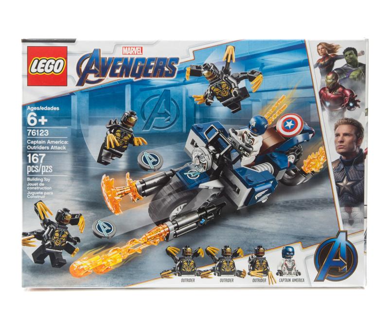 moto capitan america lego