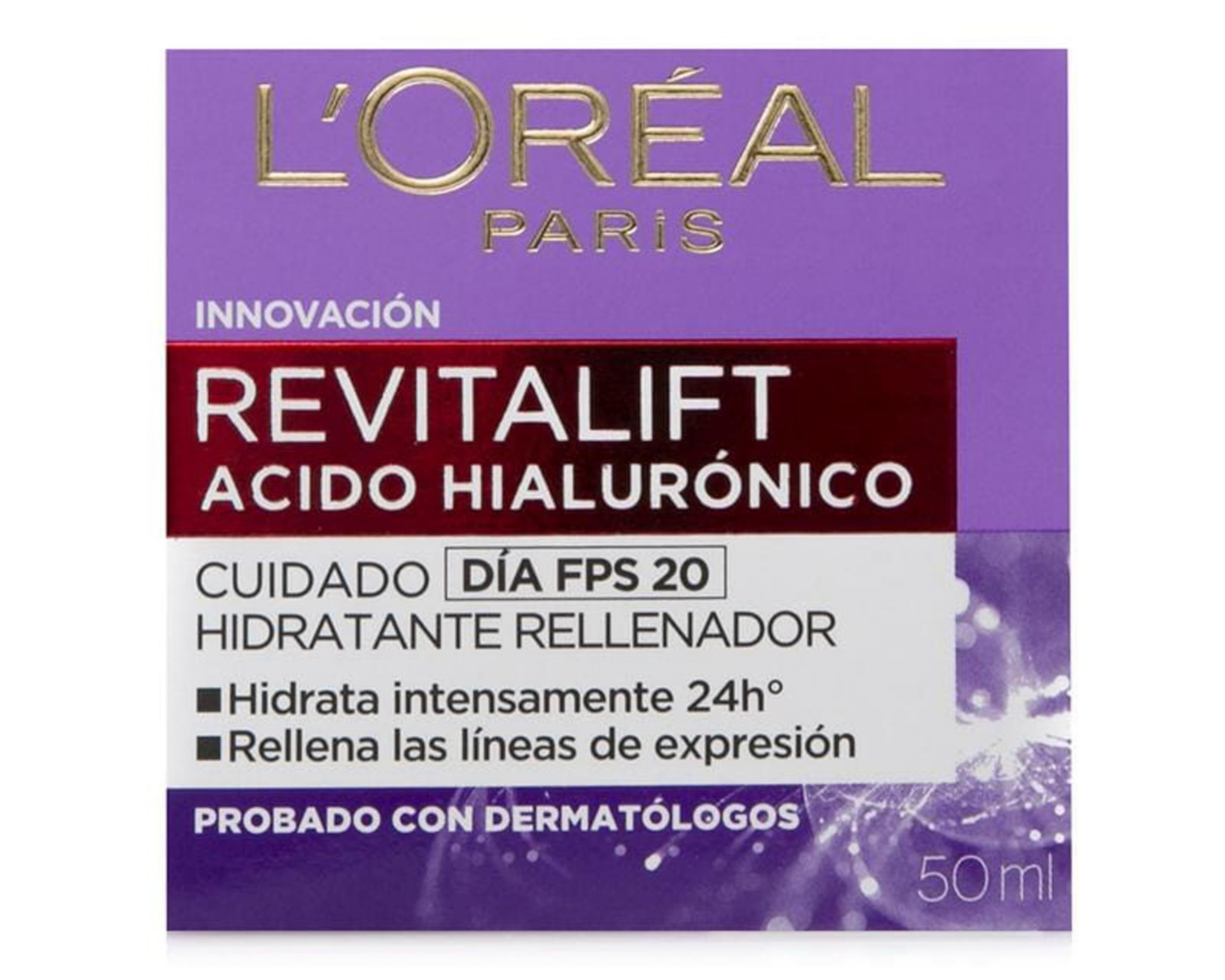 Foto 3 | Crema Facial L'Oréal Revitalift Ácido Hialurónico Día