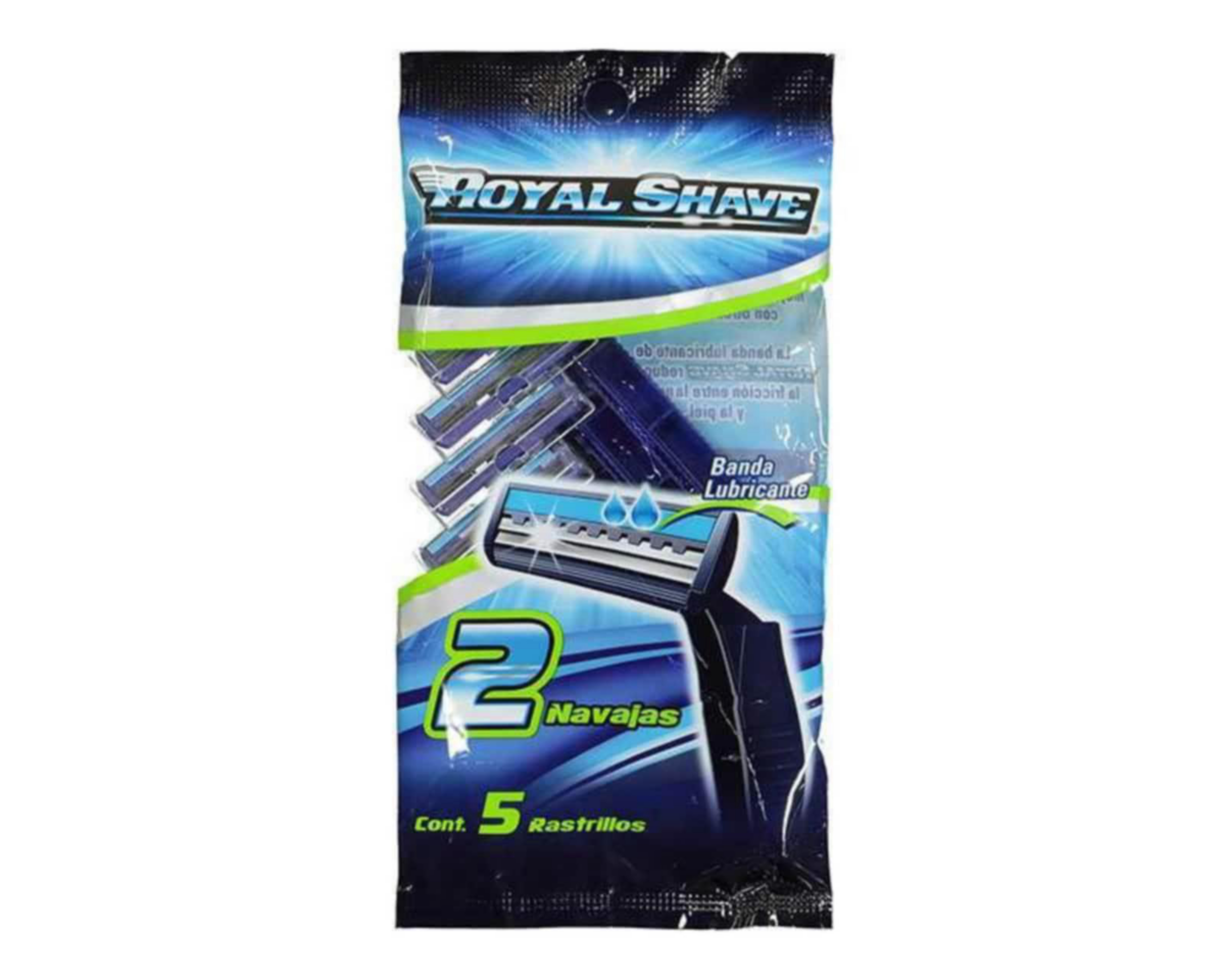Foto 2 pulgar | Set de 5 Rastrillos Royal Shave