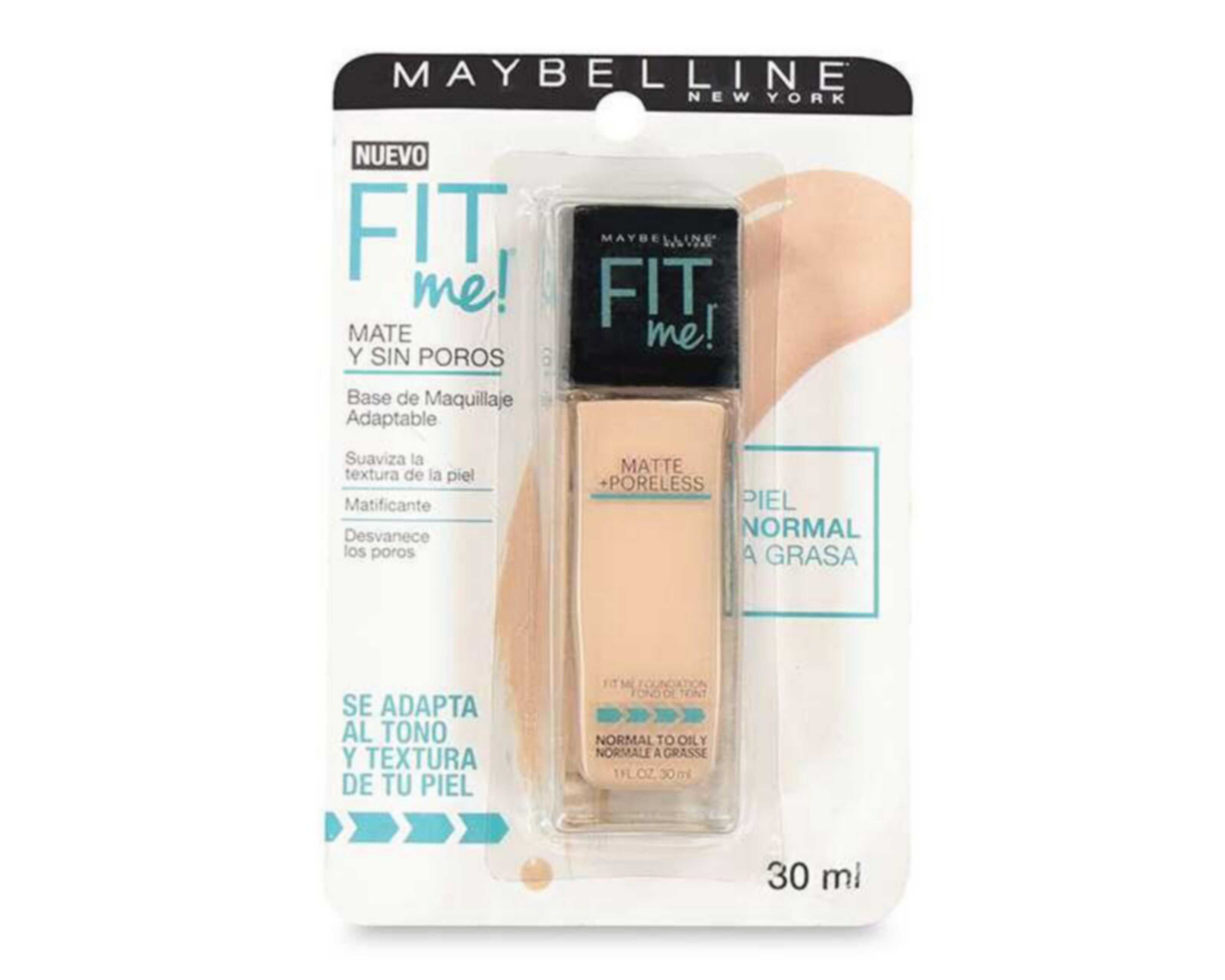 Foto 2 pulgar | Base de Maquillaje Maybelline Fit Me! Natural Ivory 30 ml