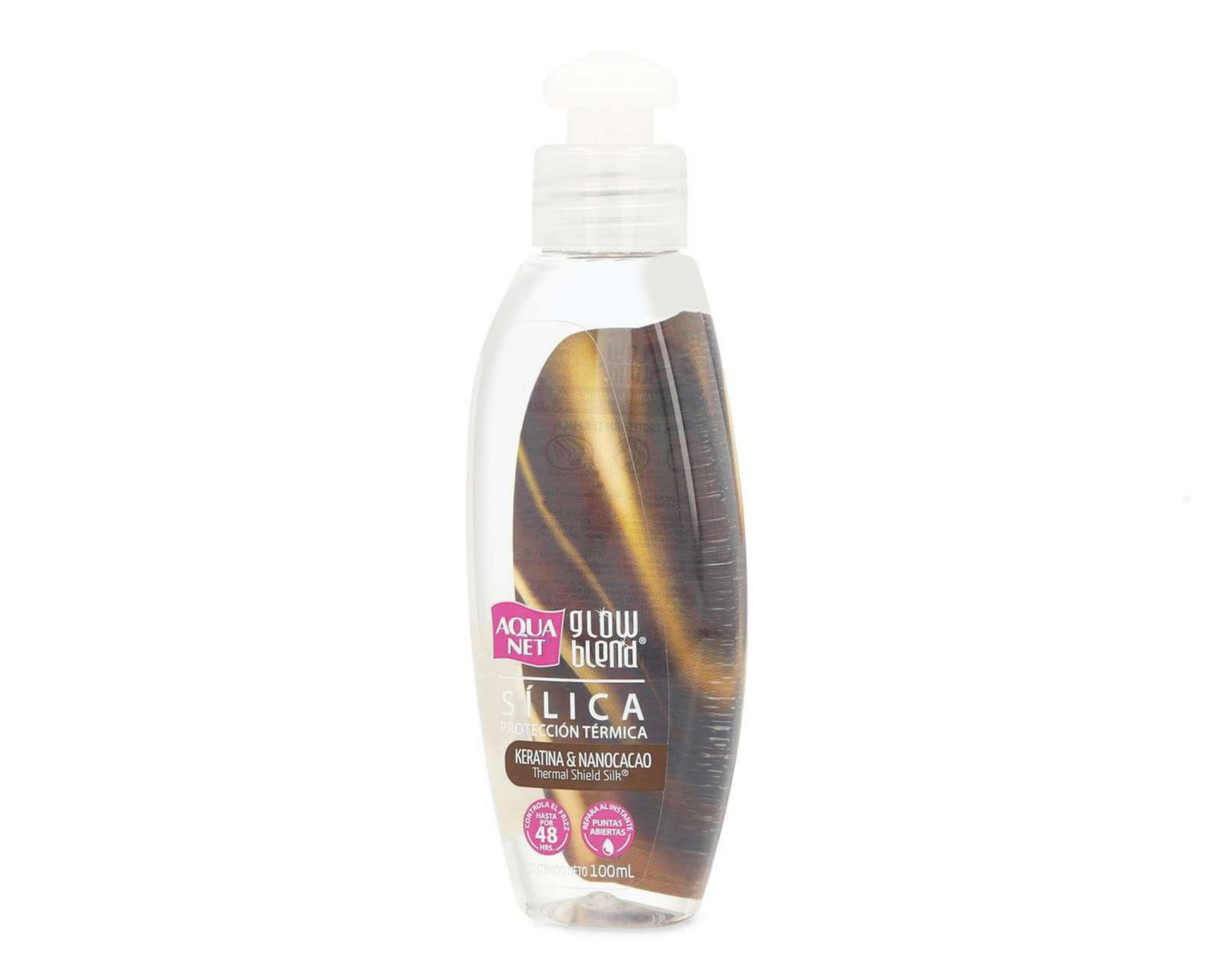 Foto 3 pulgar | Sílica para Cabello Aquanet Protección Térmica