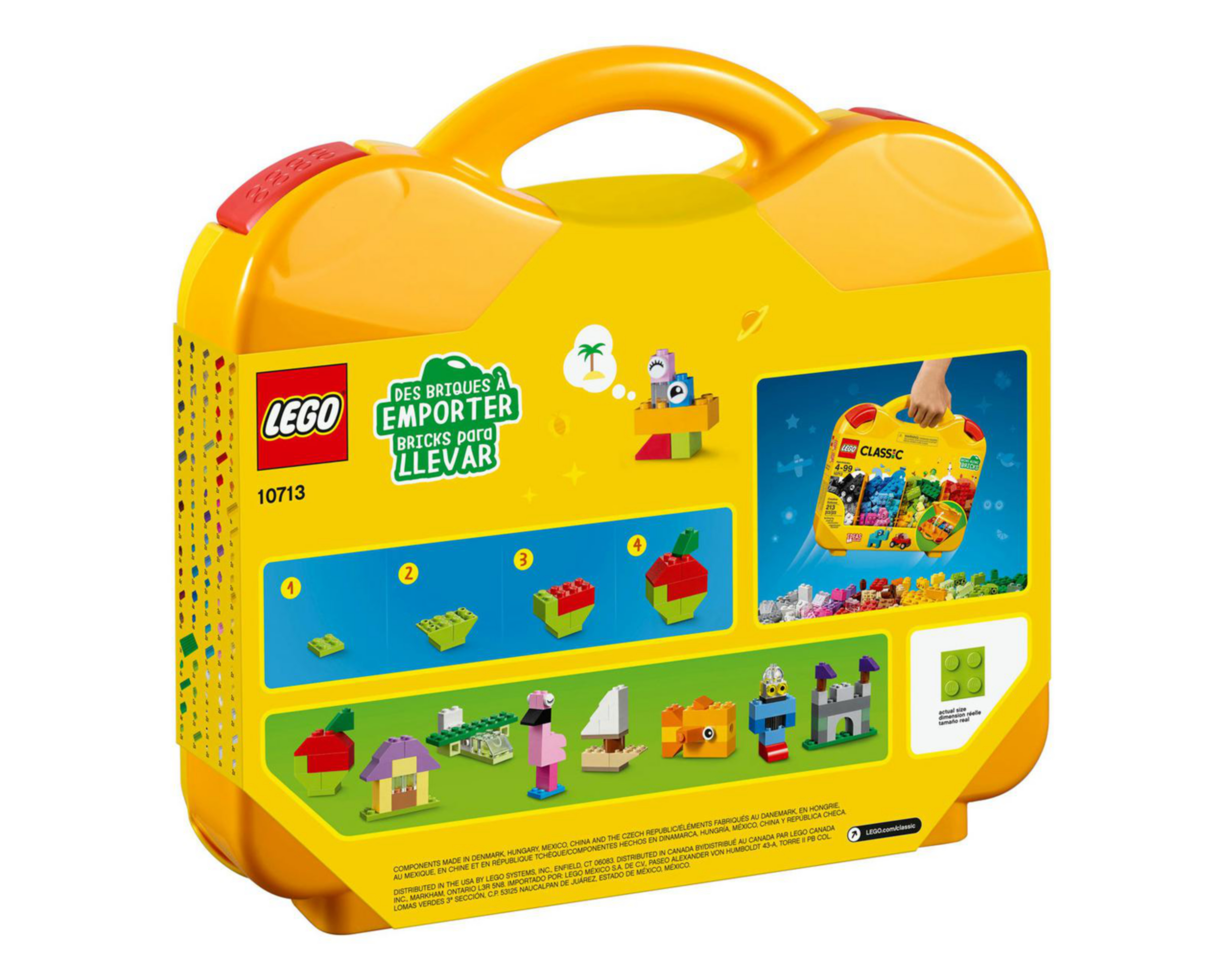 Foto 9 | LEGO Classic: Maletín Creativo