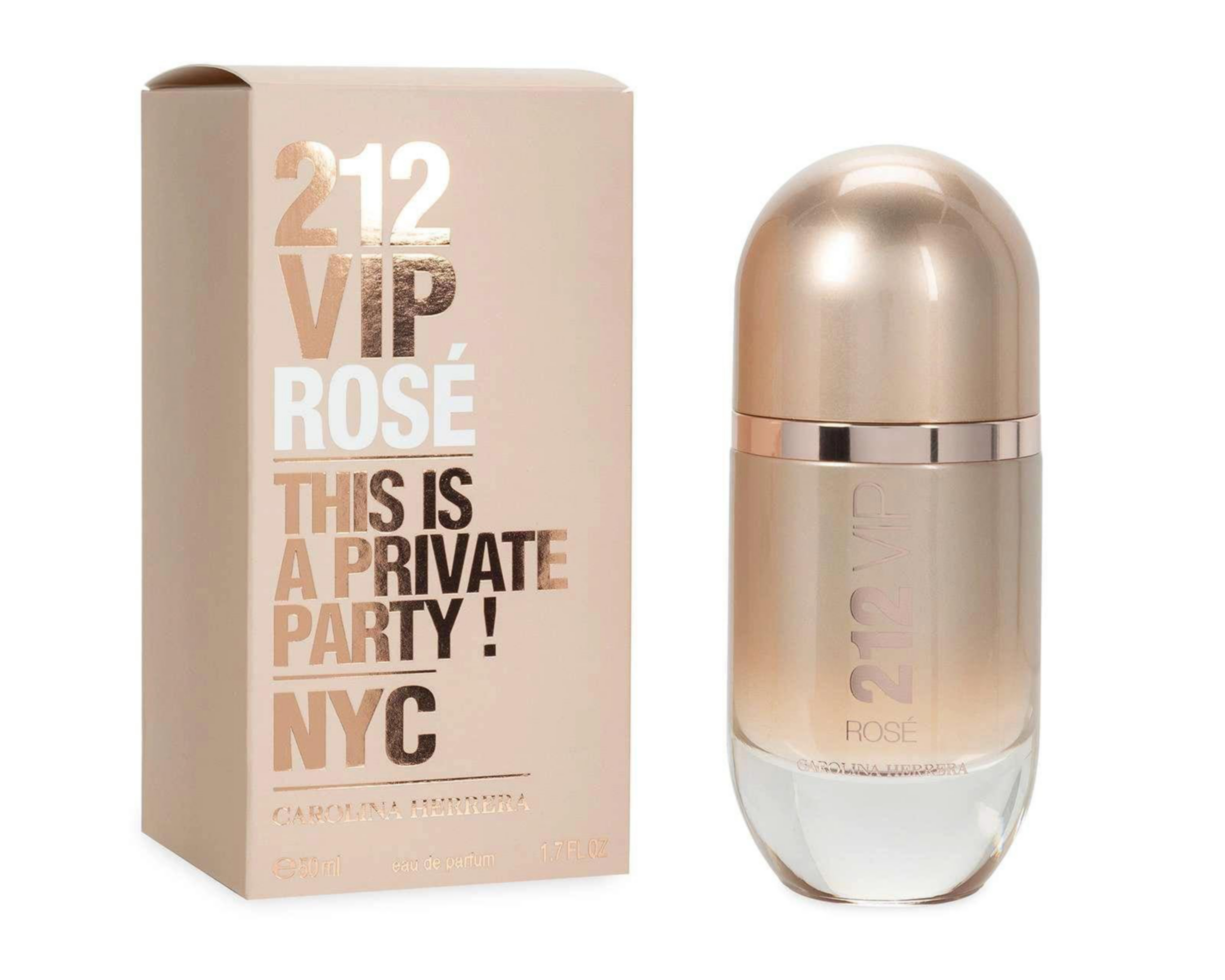 Perfume Carolina Herrera 212 VIP Rosé Eau de Parfum 50 ml