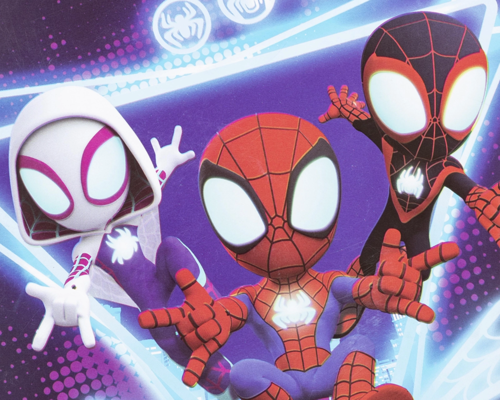 Foto 5 pulgar | Stickers Granmark Spidey & Friends 4 Hojas