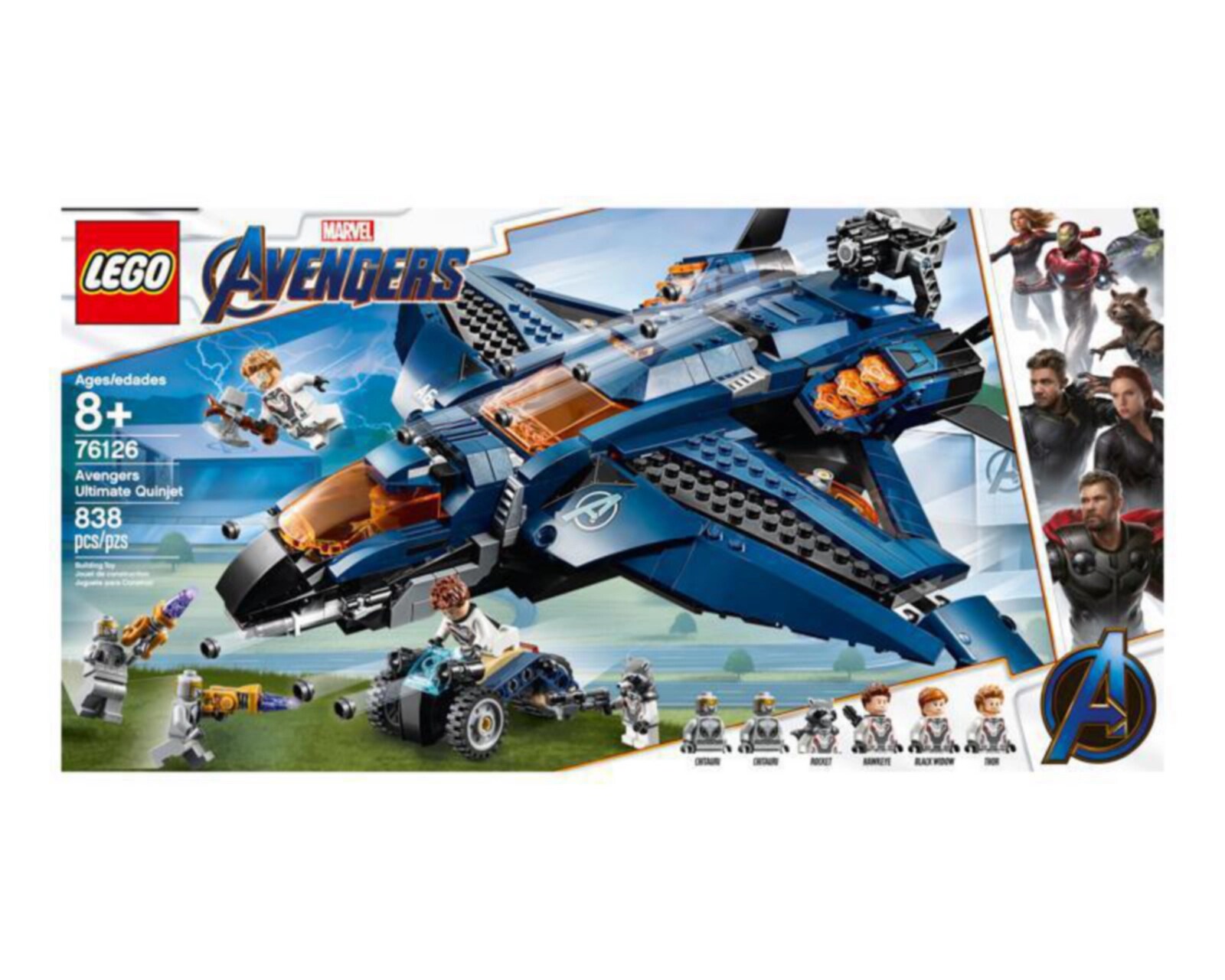 quinjet lego