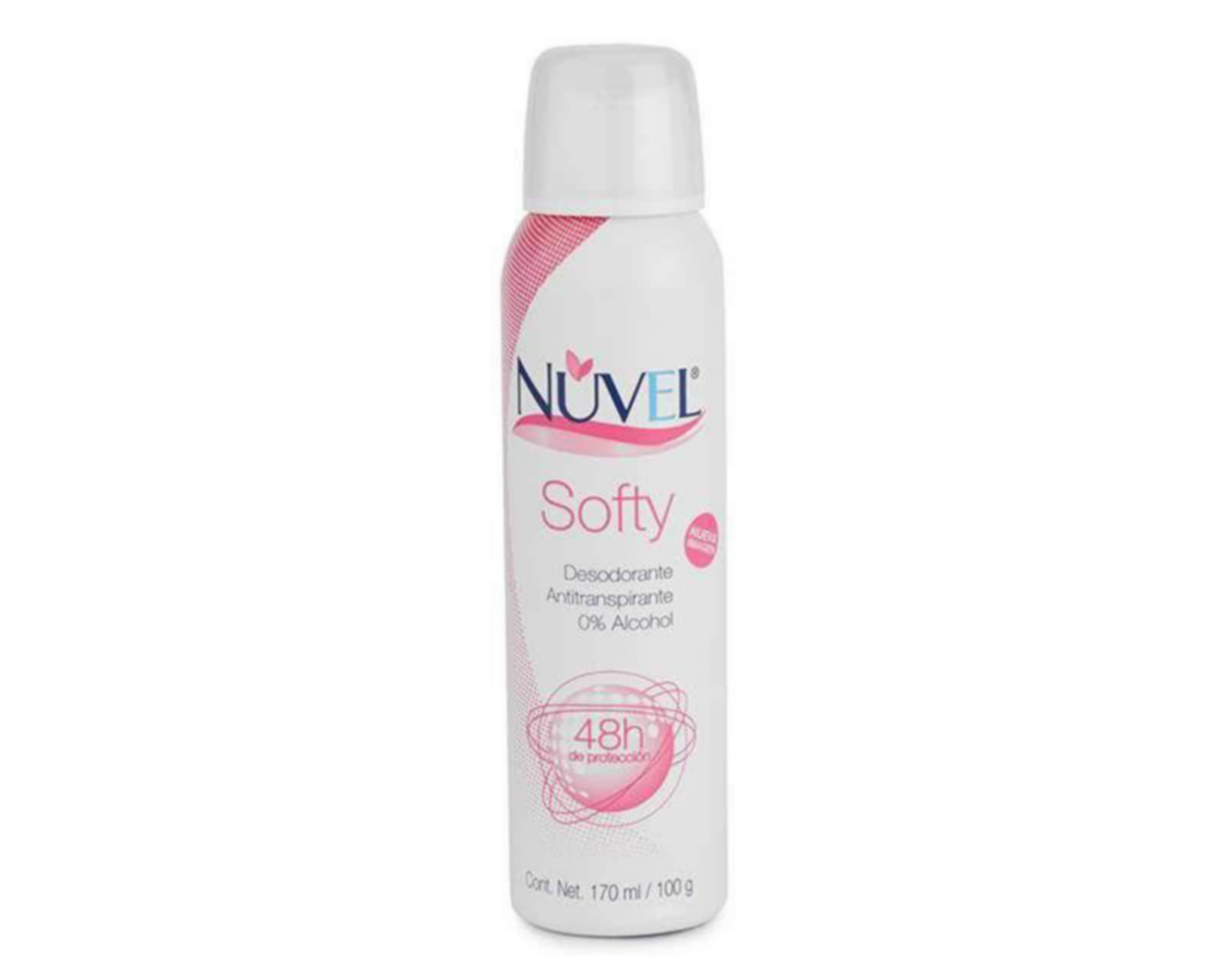 Antitranspirante en Aerosol Nuvel Softy