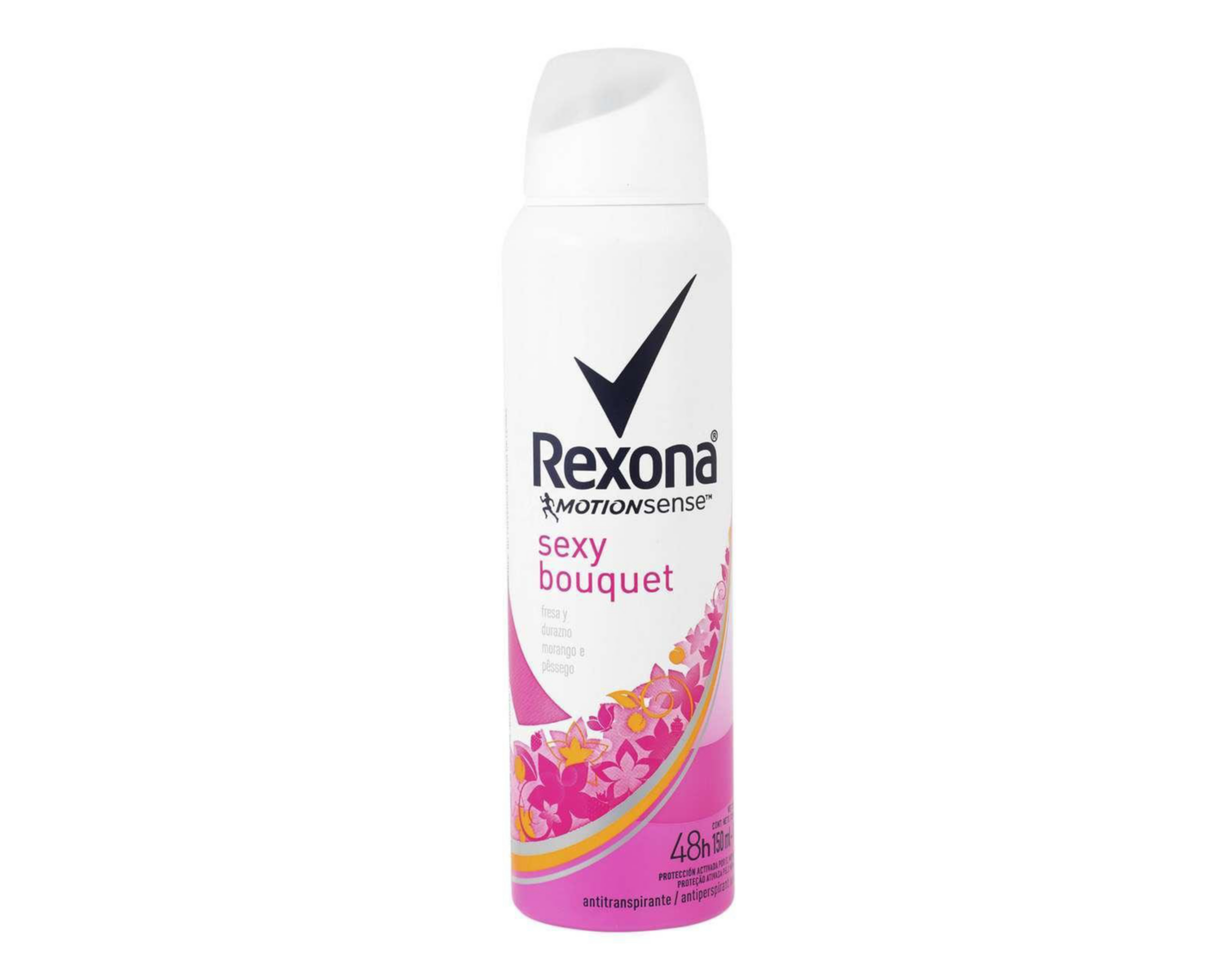 Desodorante en Aerosol marca Rexona Sexy Bouquet