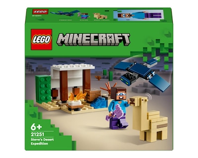 Foto 2 | LEGO Minecraft: La Expedición de Steve al Desierto