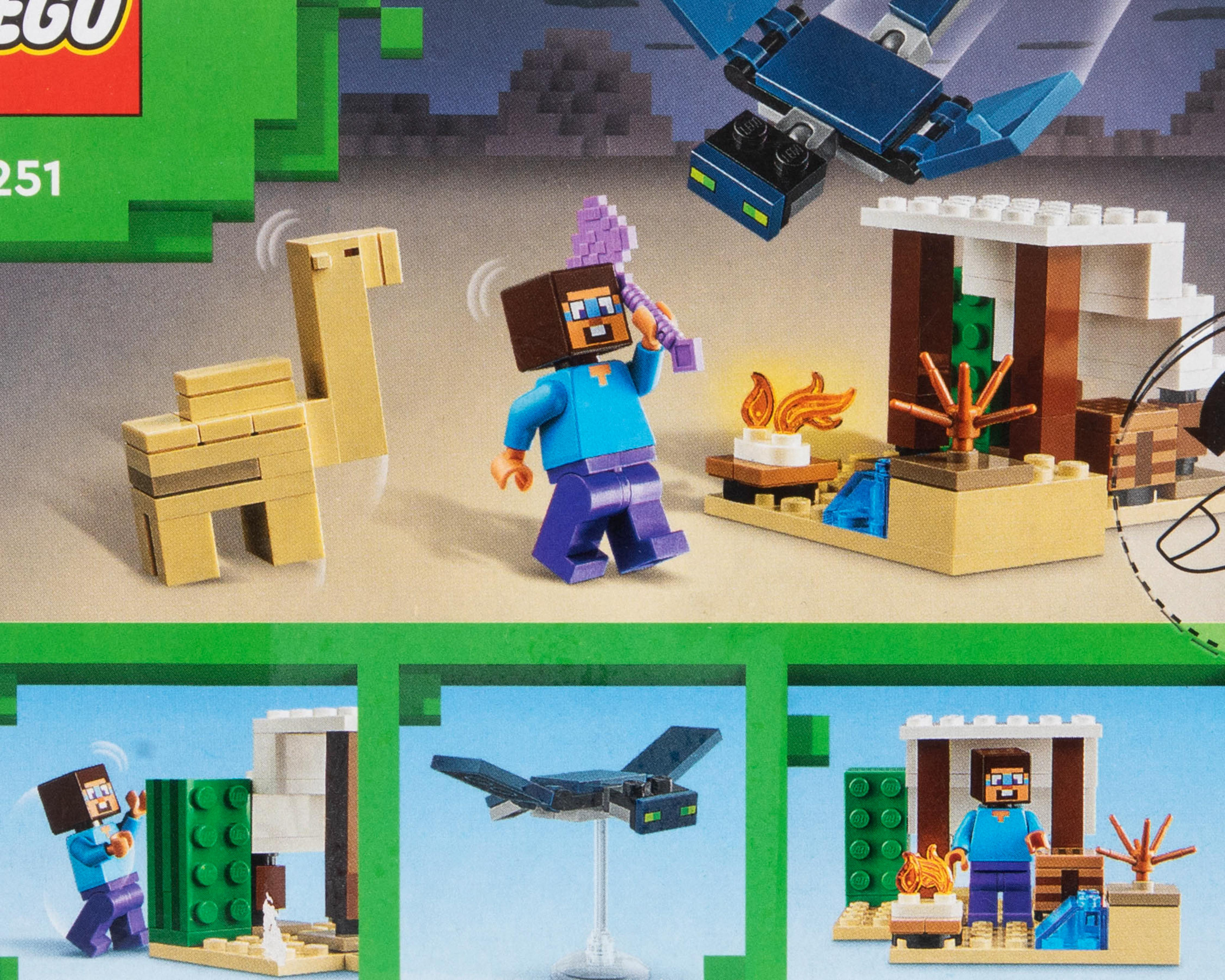 Foto 4 pulgar | LEGO Minecraft: La Expedición de Steve al Desierto