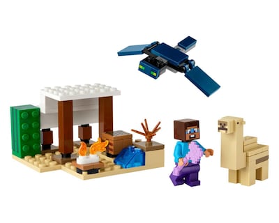 Foto 3 | LEGO Minecraft: La Expedición de Steve al Desierto