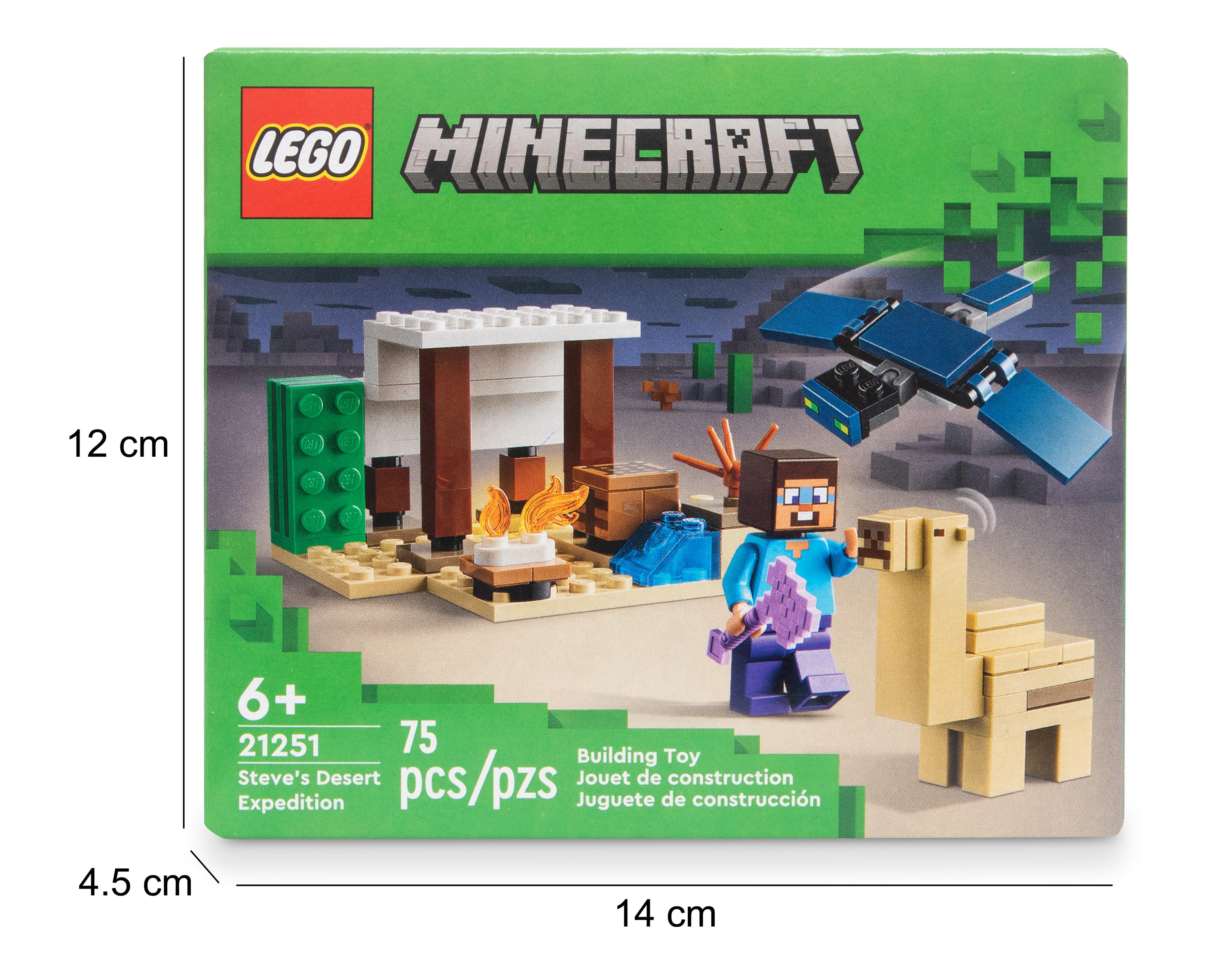 Foto 5 pulgar | LEGO Minecraft: La Expedición de Steve al Desierto