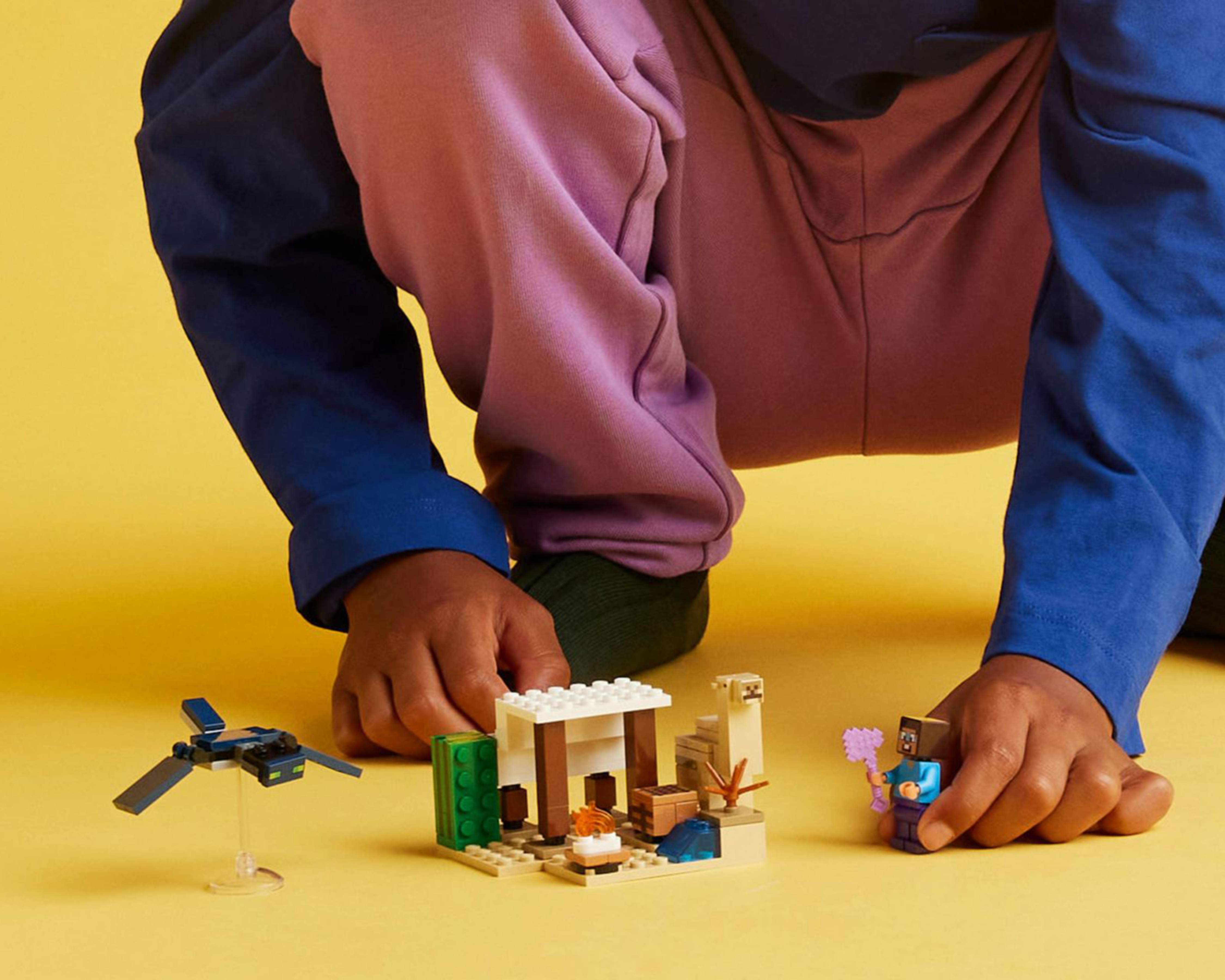 Foto 6 | LEGO Minecraft: La Expedición de Steve al Desierto
