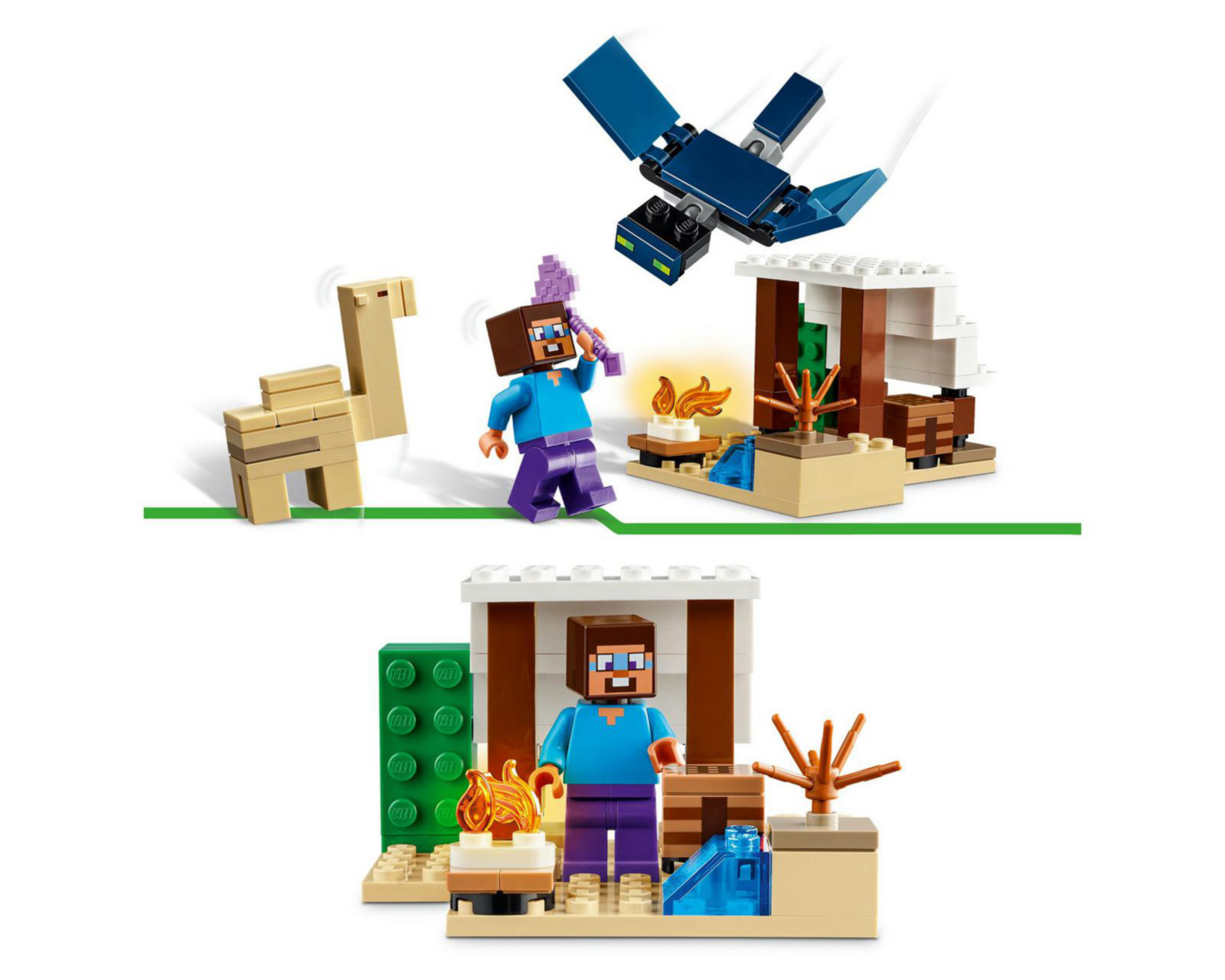 Foto 7 | LEGO Minecraft: La Expedición de Steve al Desierto