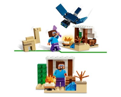 Foto 7 | LEGO Minecraft: La Expedición de Steve al Desierto