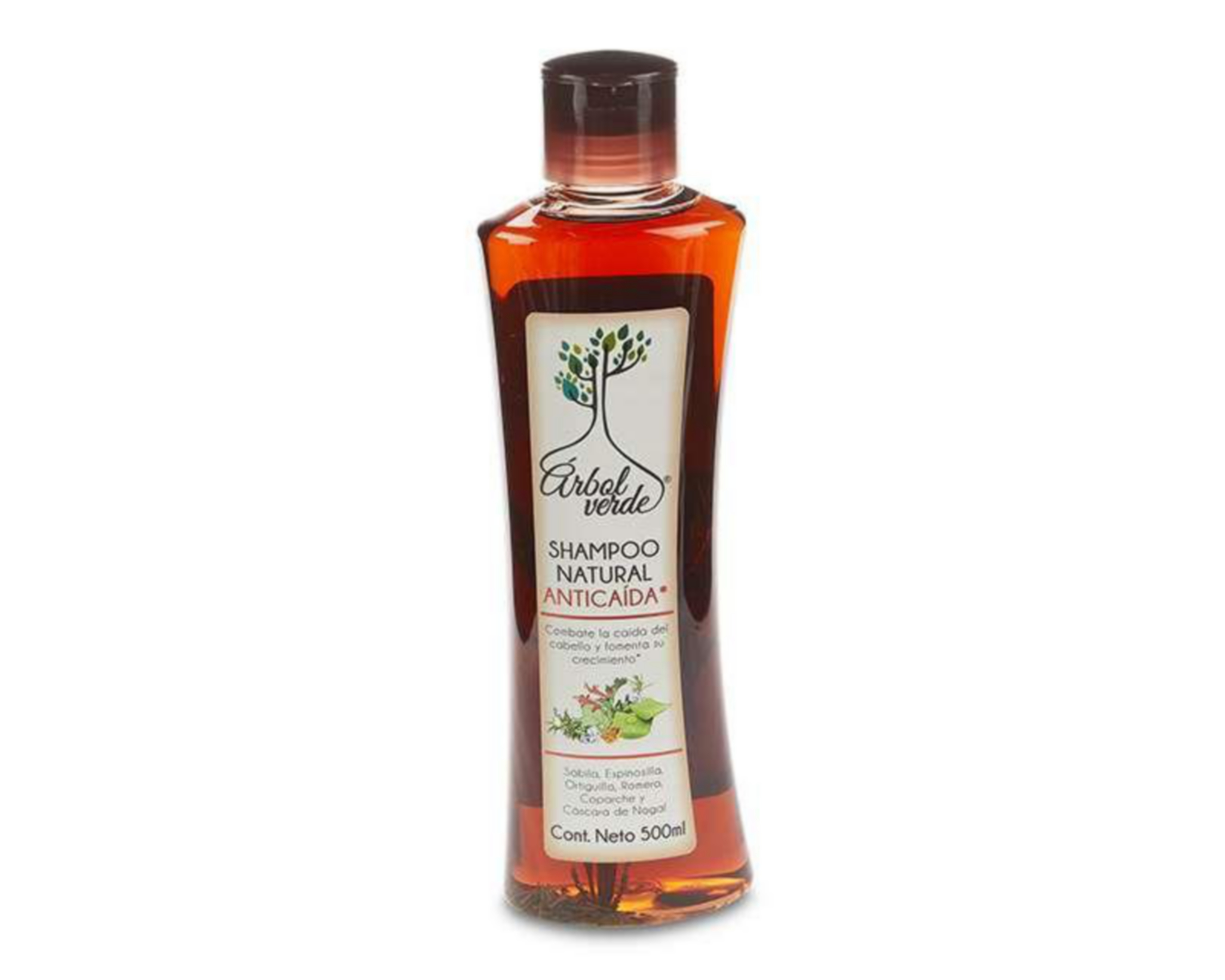 Shampoo Árbol Verde Anticaída 500 ml