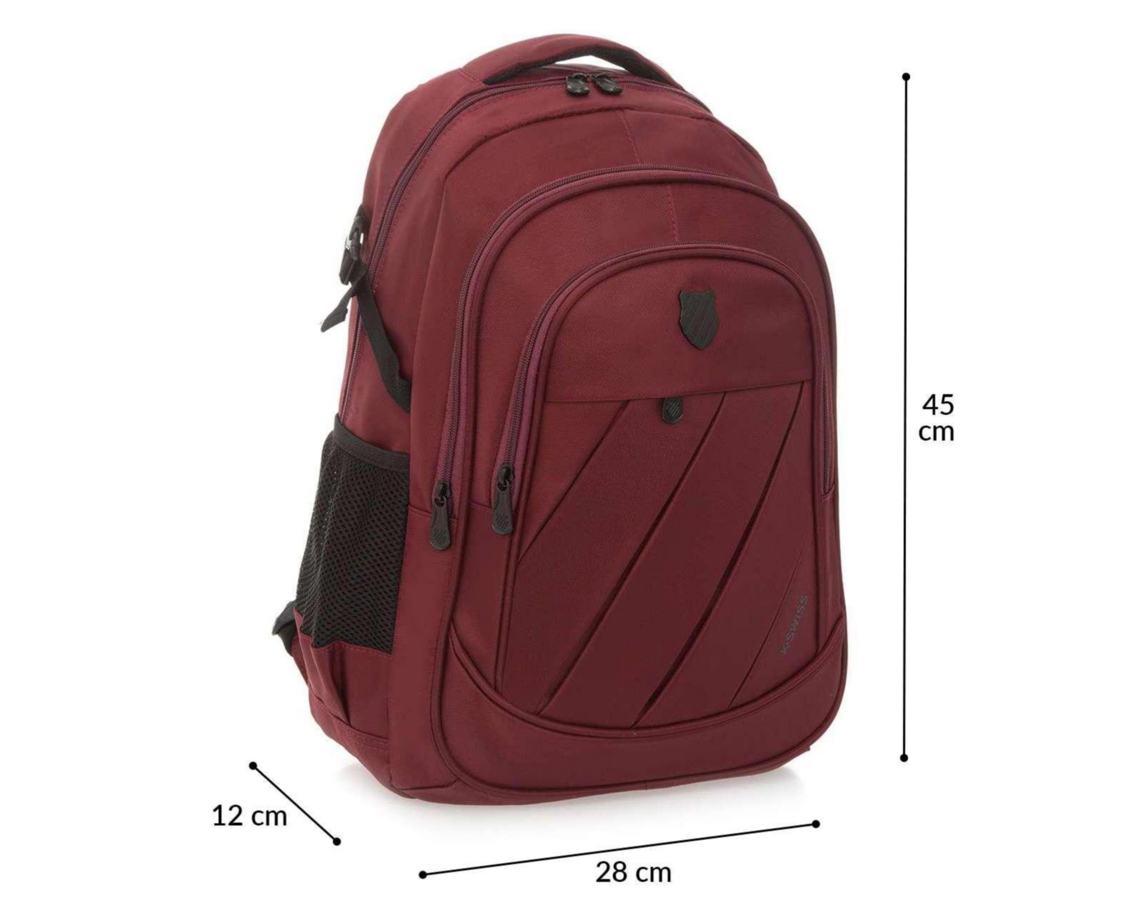Foto 7 pulgar | Mochila K-Swiss Roja