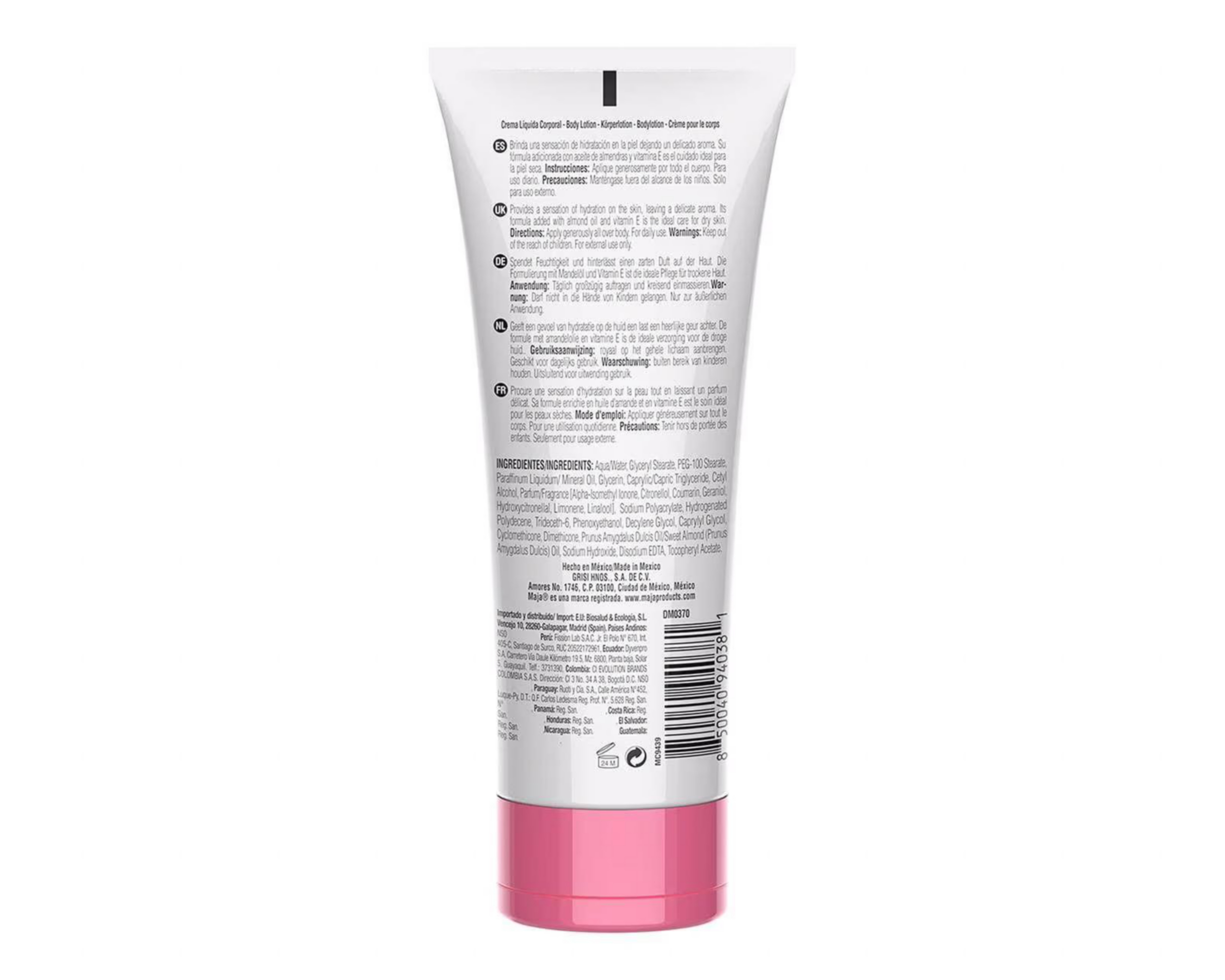 Foto 5 pulgar | Crema Corporal Maja Love Rose 200 ml