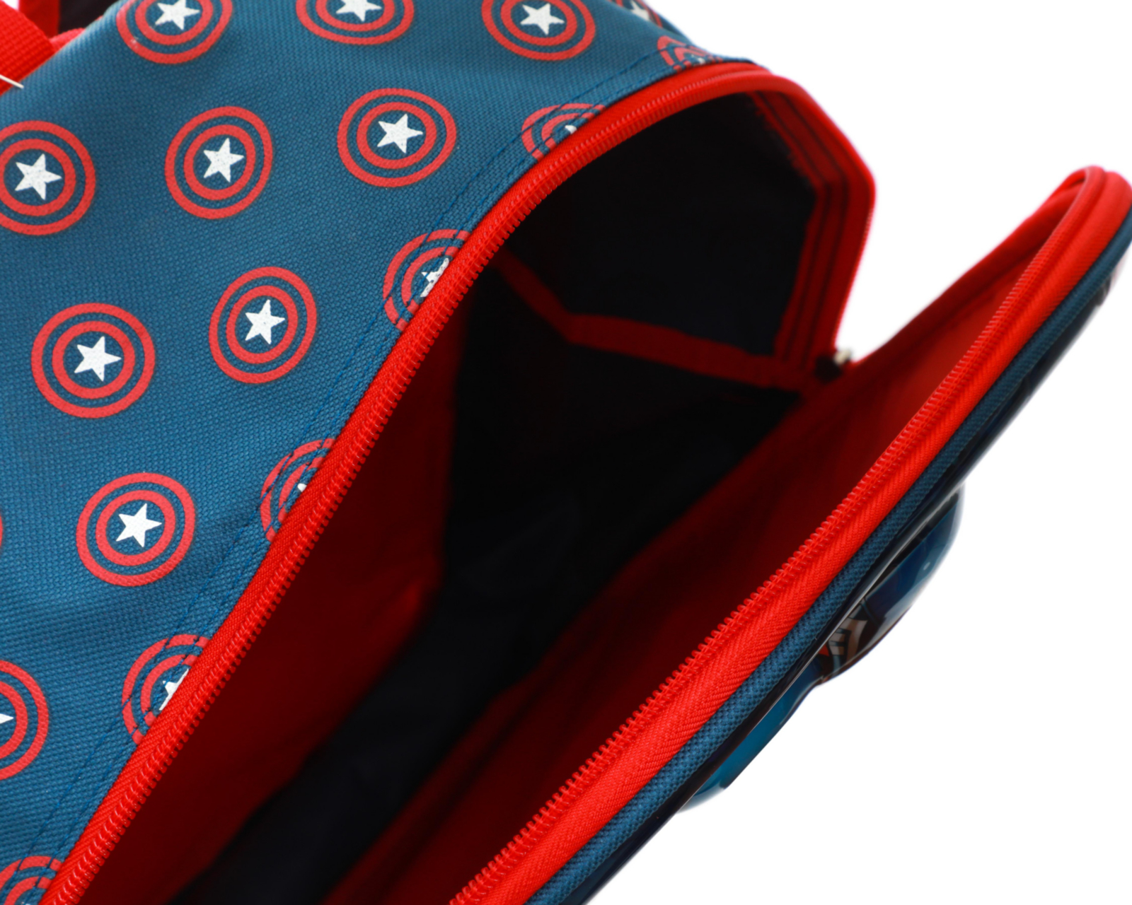 Foto 7 pulgar | Mochila Marvel Azul