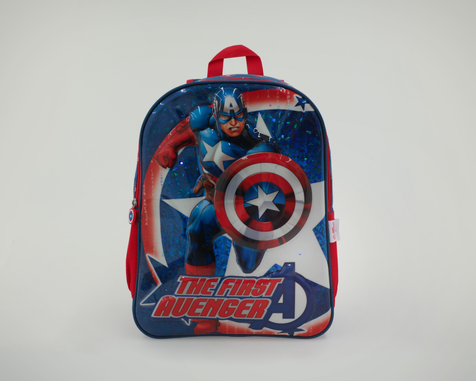 Foto 8 pulgar | Mochila Marvel Azul