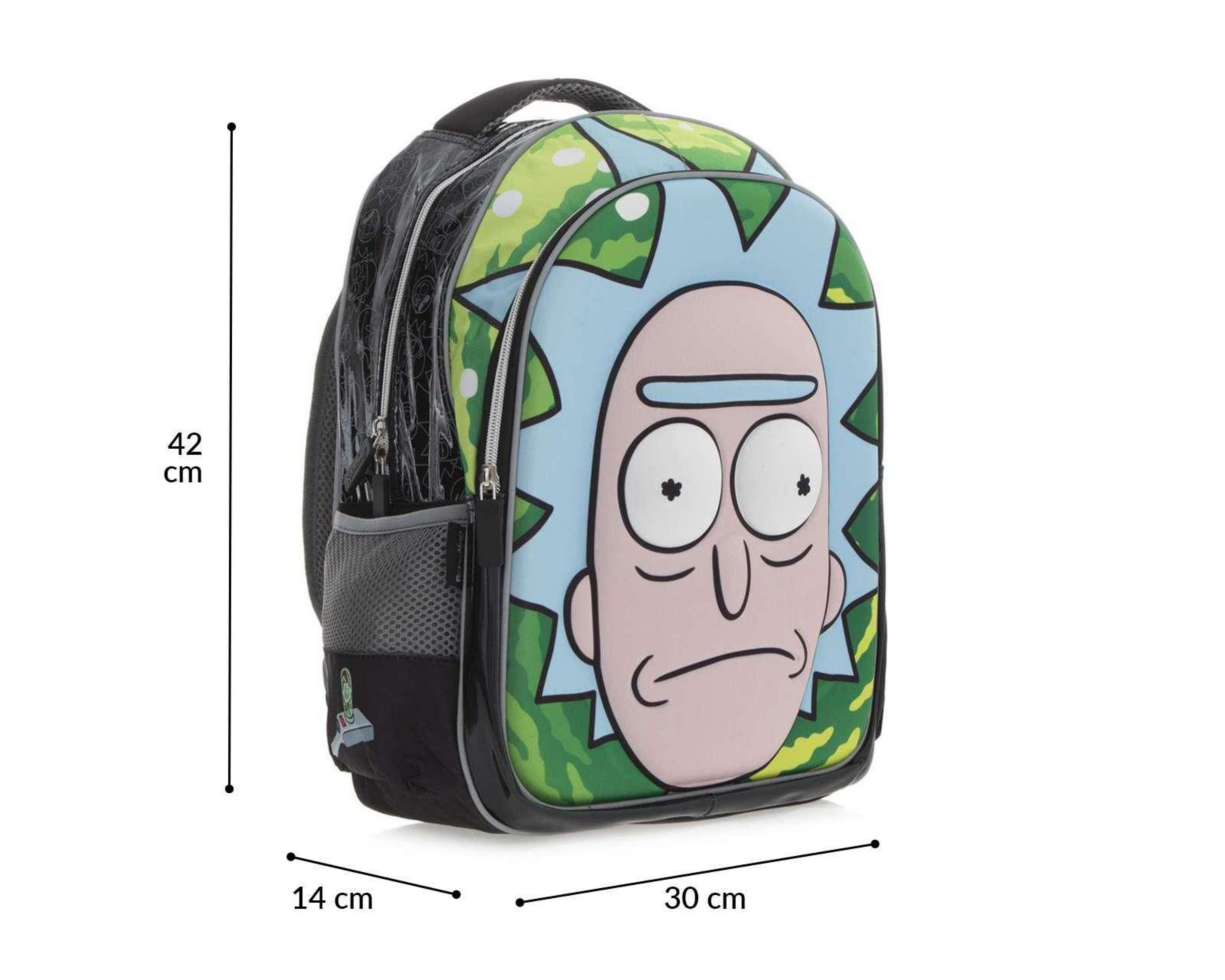 Foto 8 pulgar | Mochila Urbania Rick and Morty