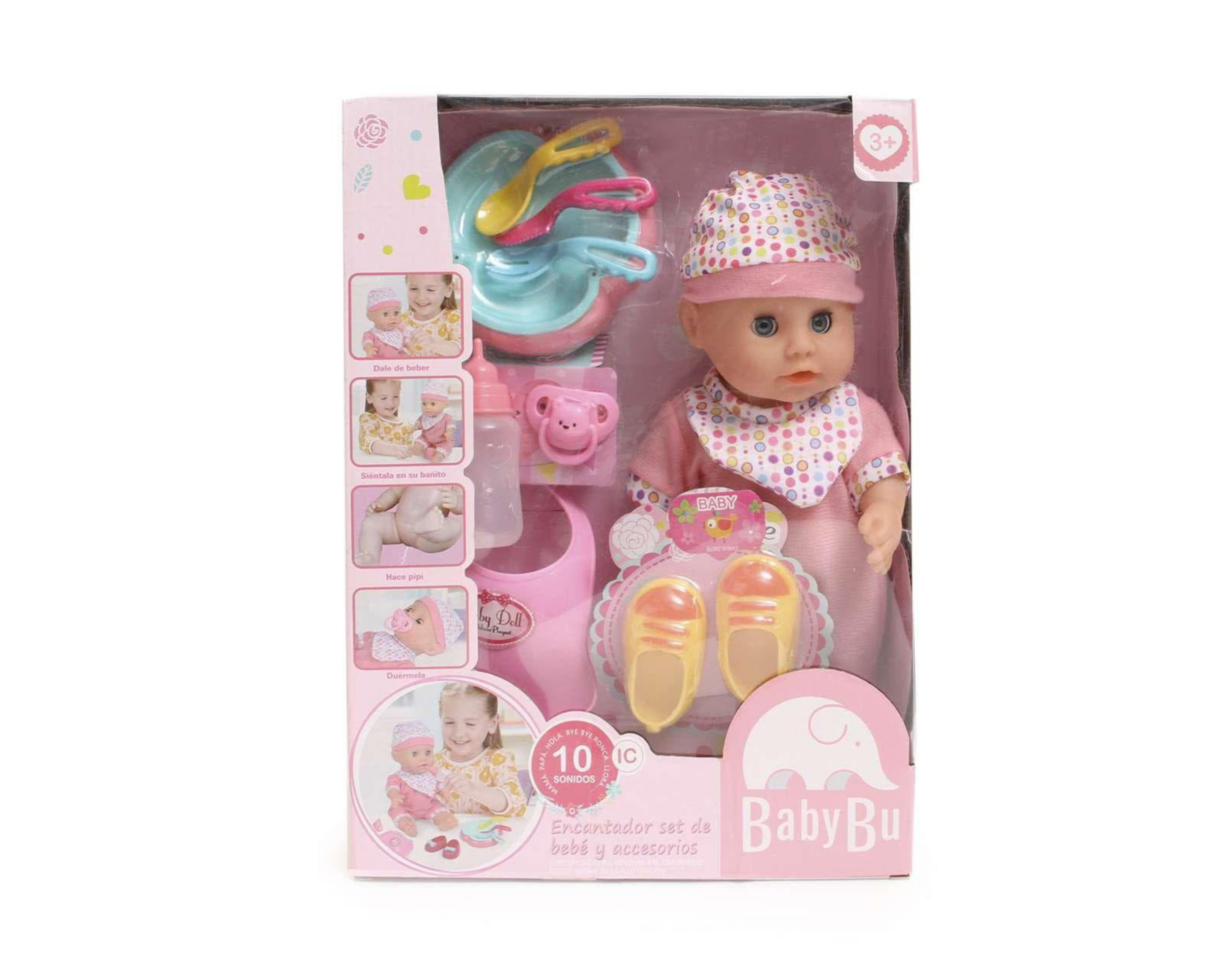 Muñeca Baby Bu con Accesorios