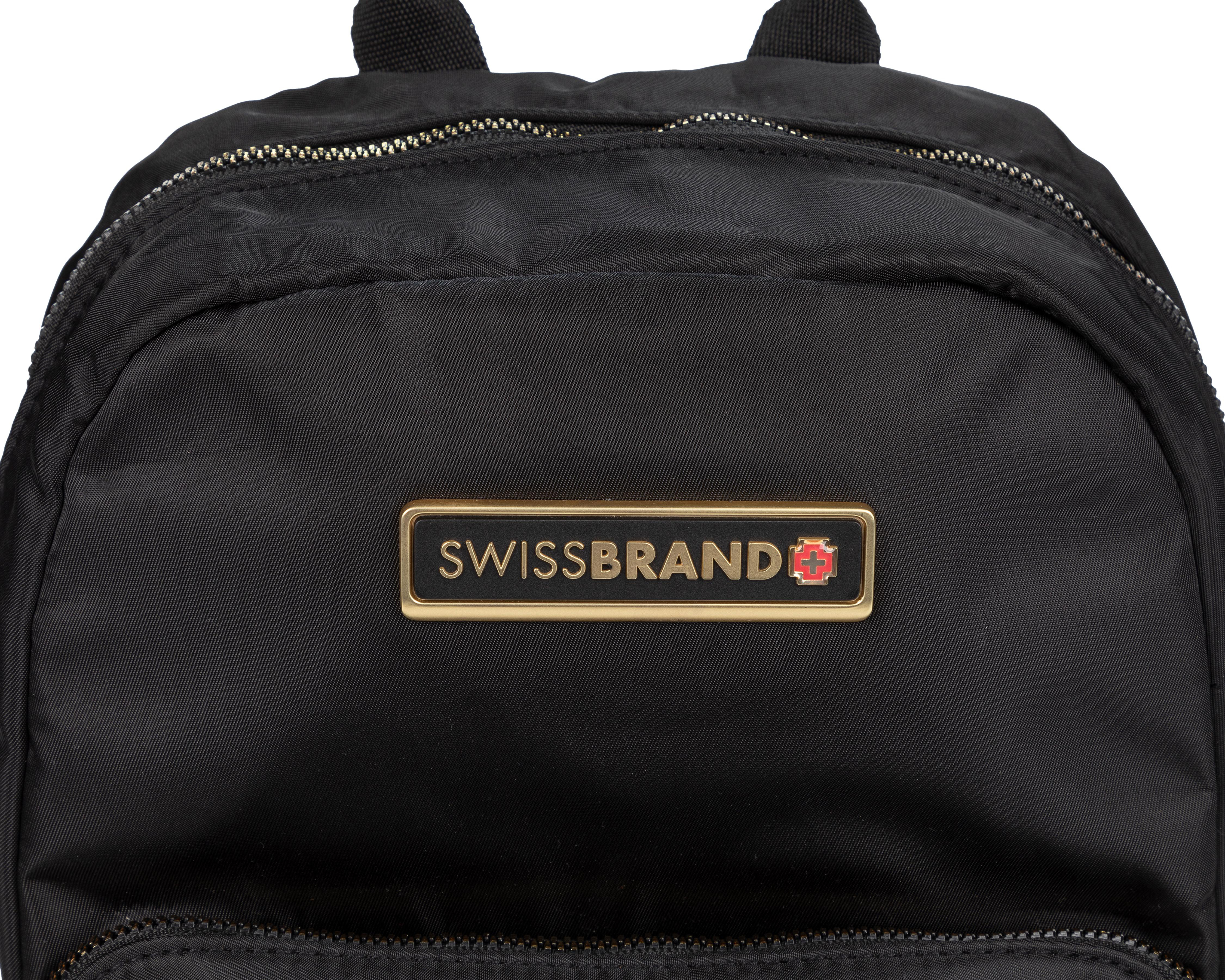 Foto 6 pulgar | Mochila Swissbrand Negra
