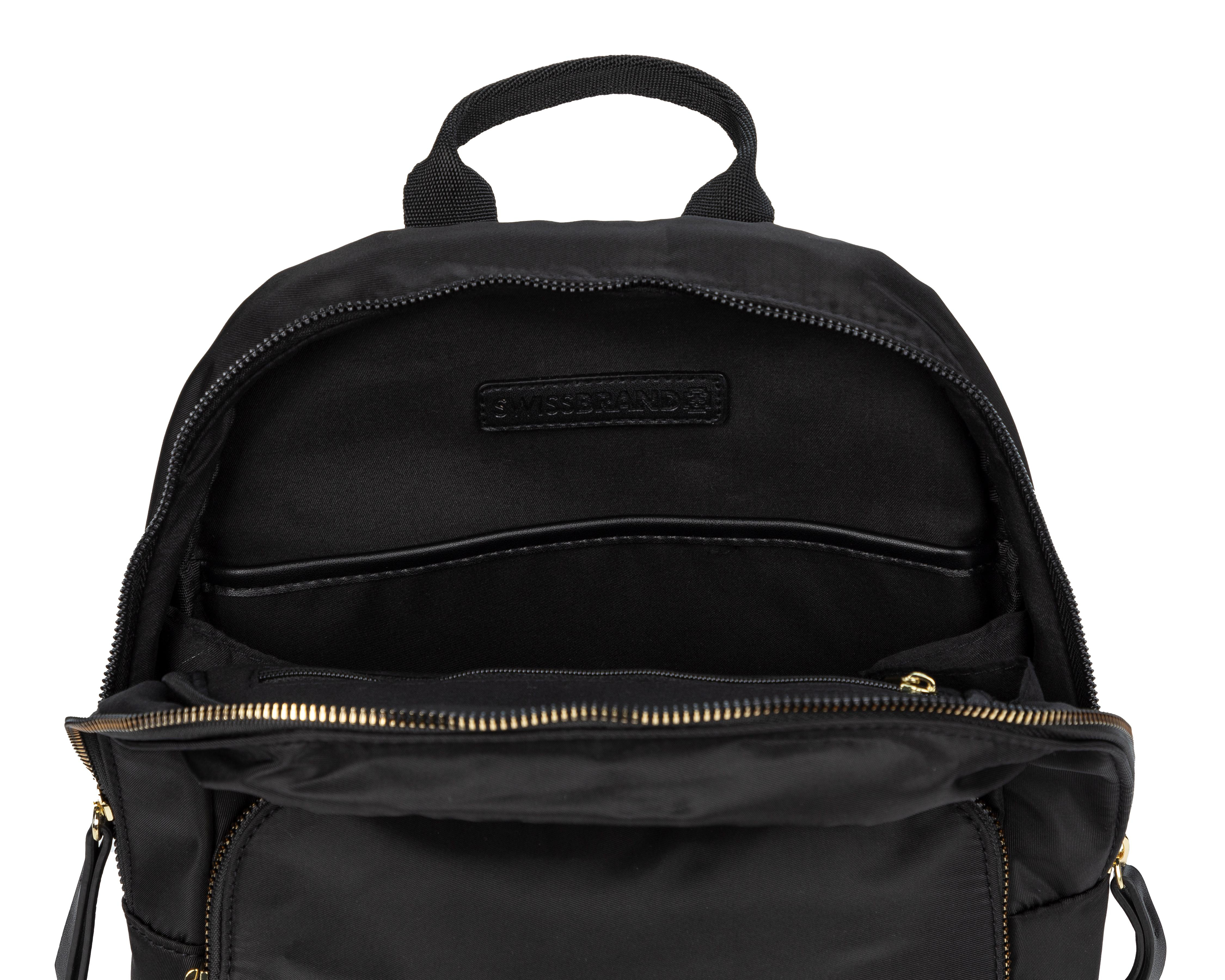 Foto 7 pulgar | Mochila Swissbrand Negra
