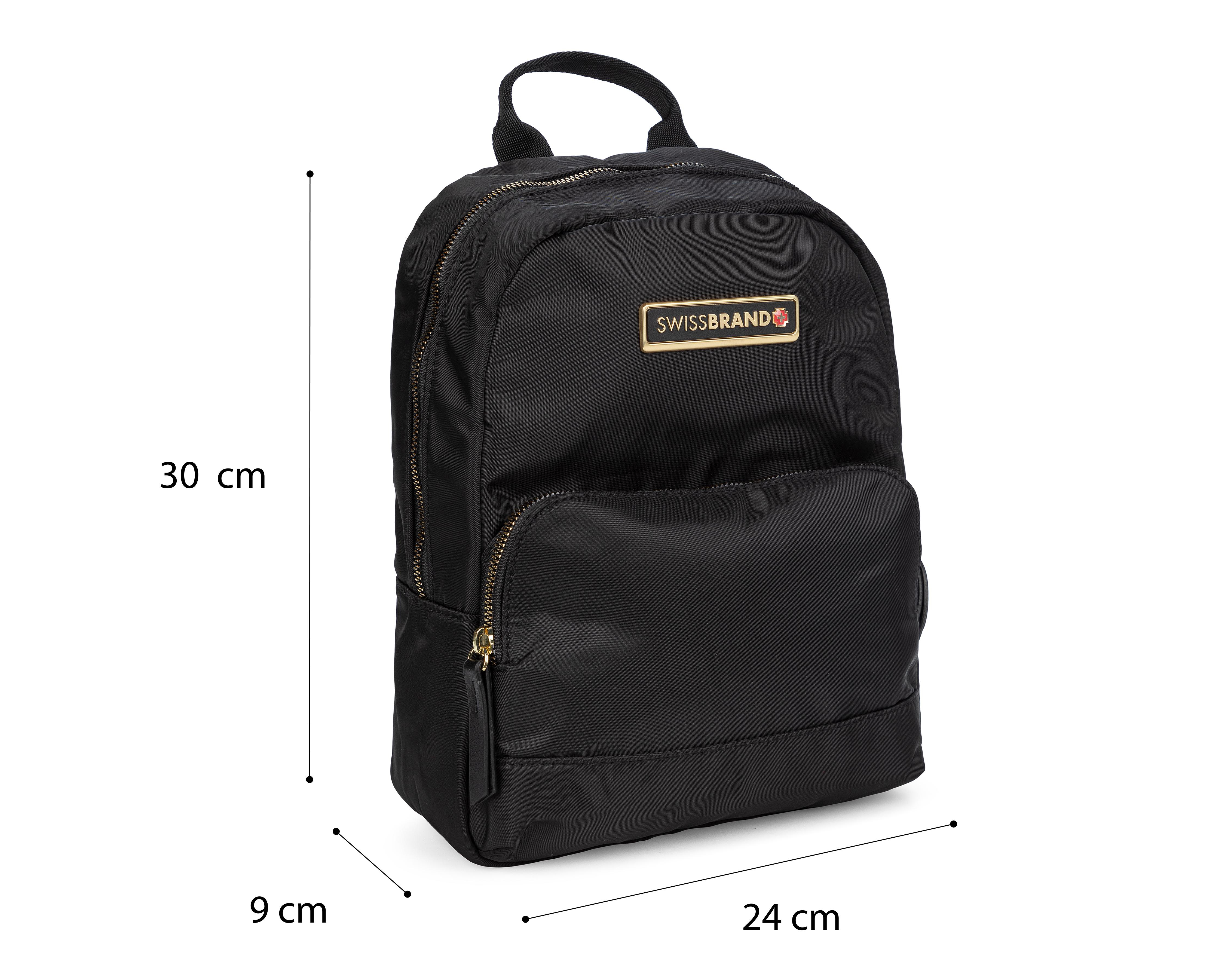 Foto 8 pulgar | Mochila Swissbrand Negra