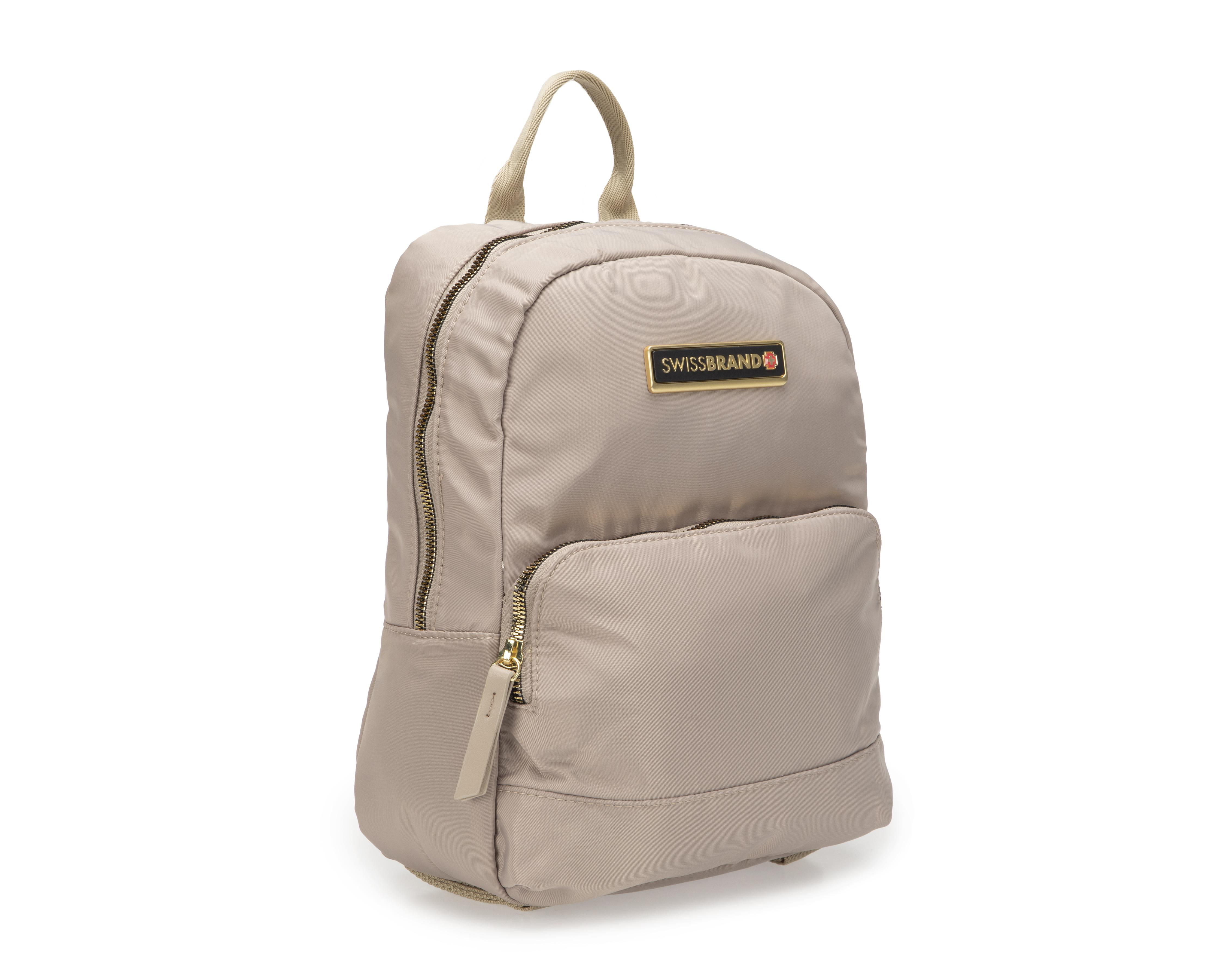 Foto 3 pulgar | Mochila Swissbrand Beige