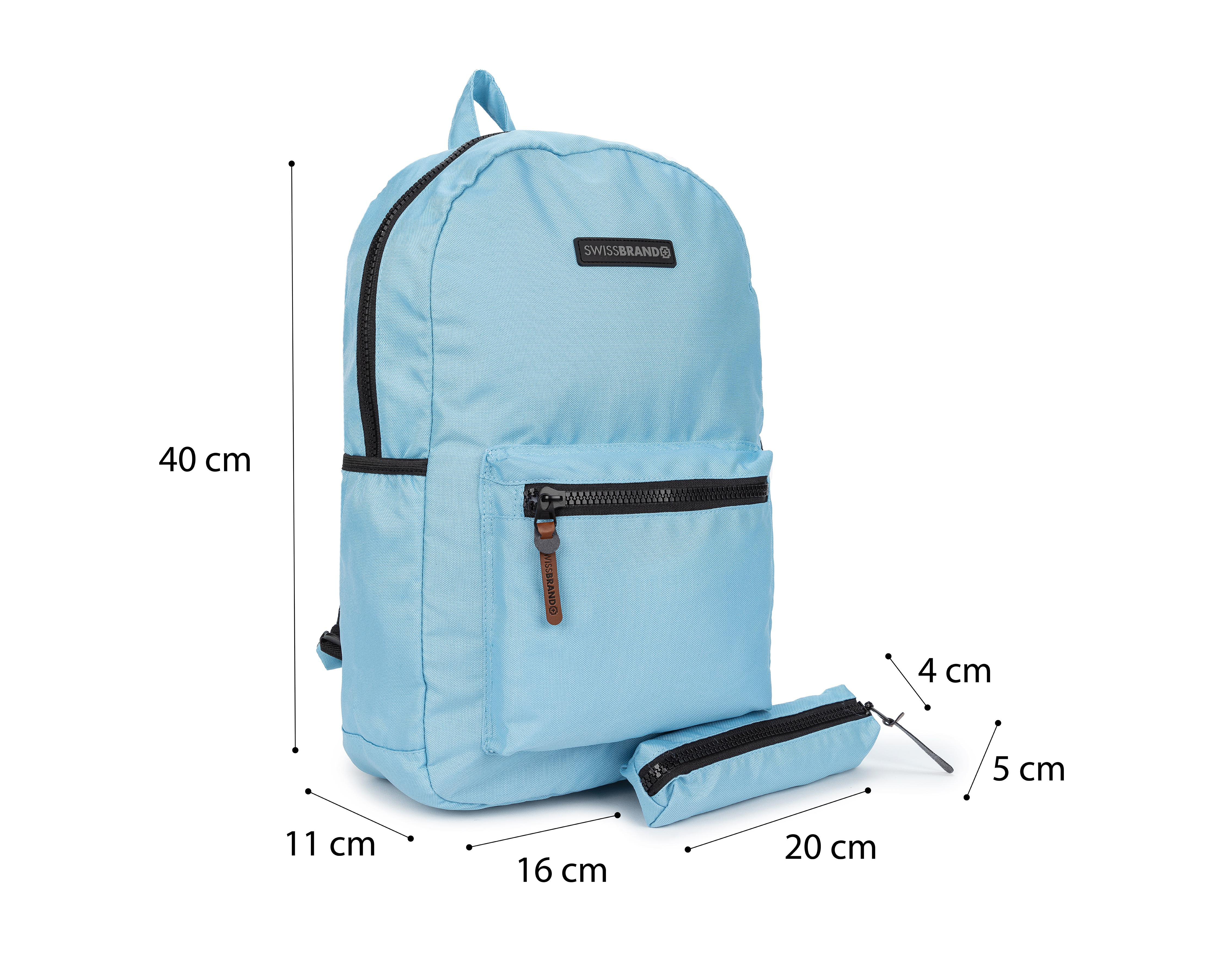 Foto 7 | Mochila Swissbrand Azul con Lapicera