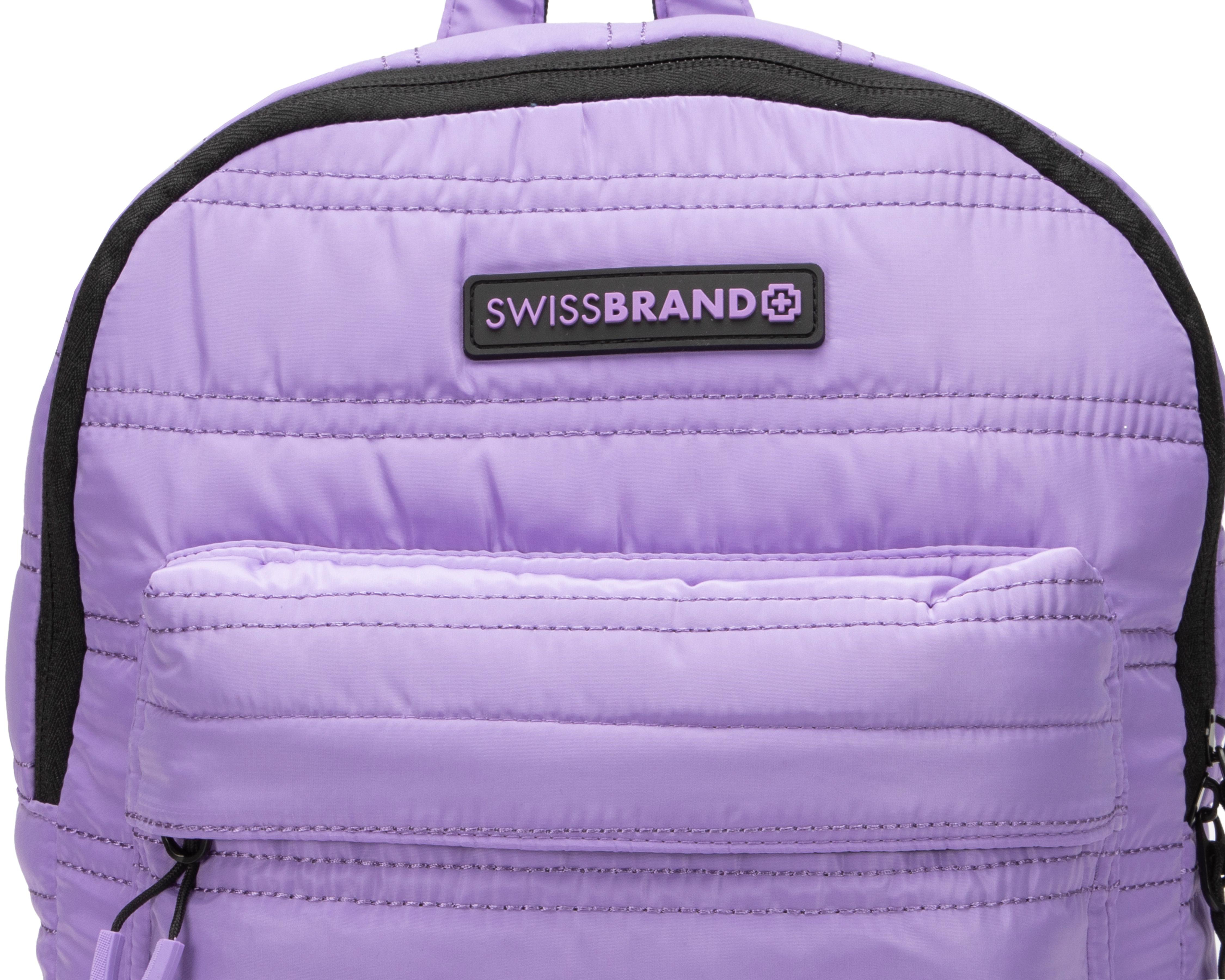 Foto 6 pulgar | Mochila Swissbrand Morada