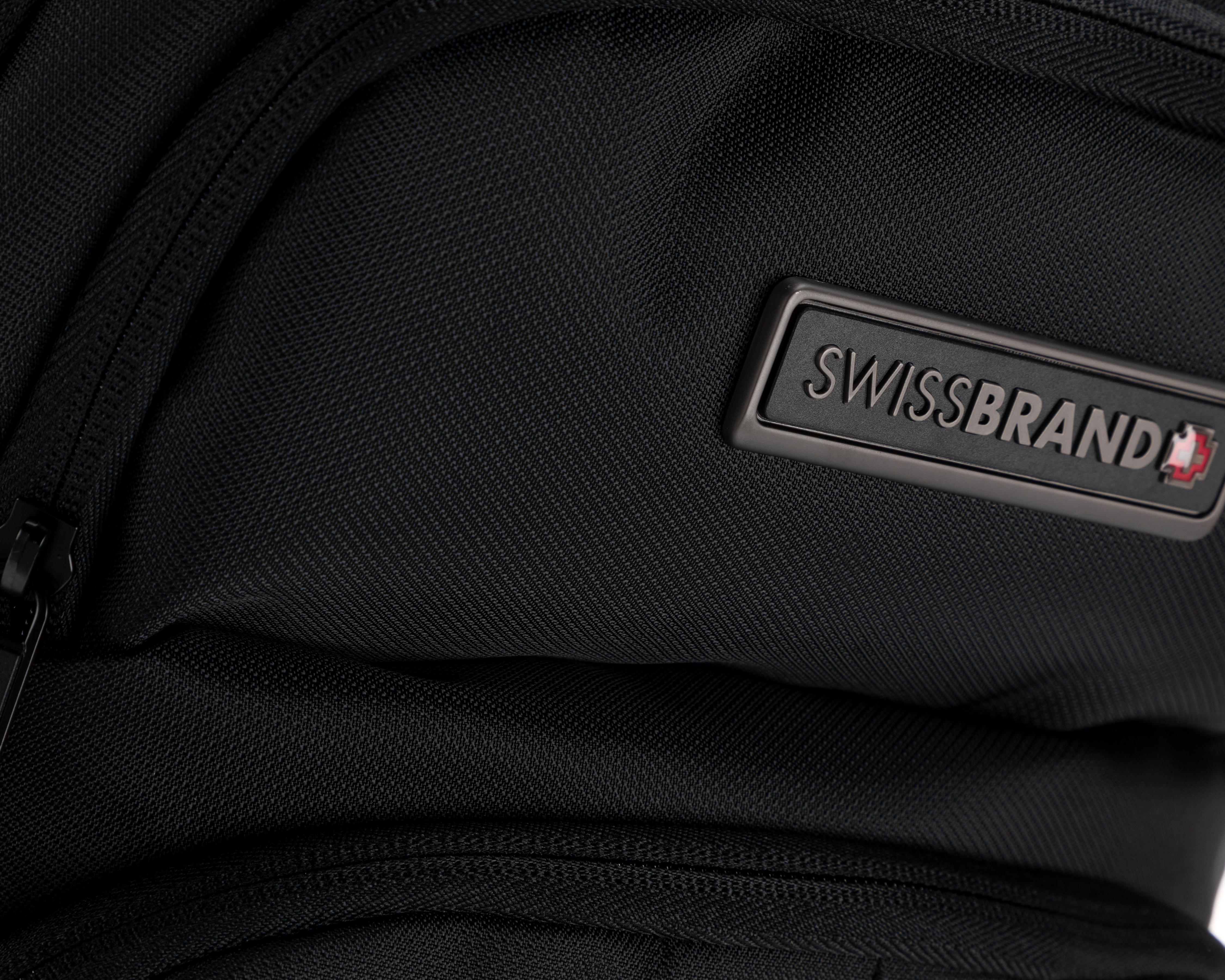 Foto 6 pulgar | Mochila Swissbrand Negra