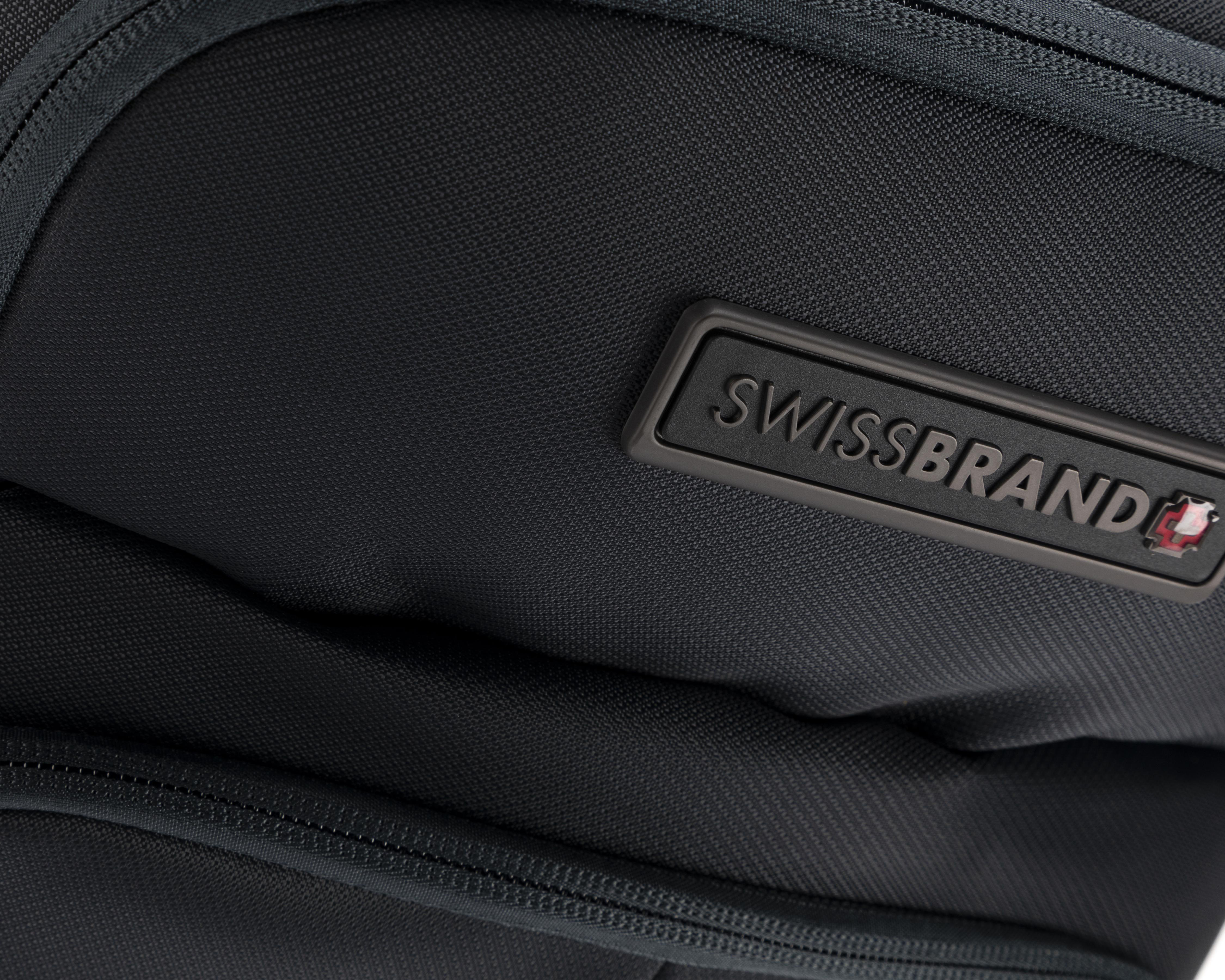 Foto 6 pulgar | Mochila Swissbrand Negra