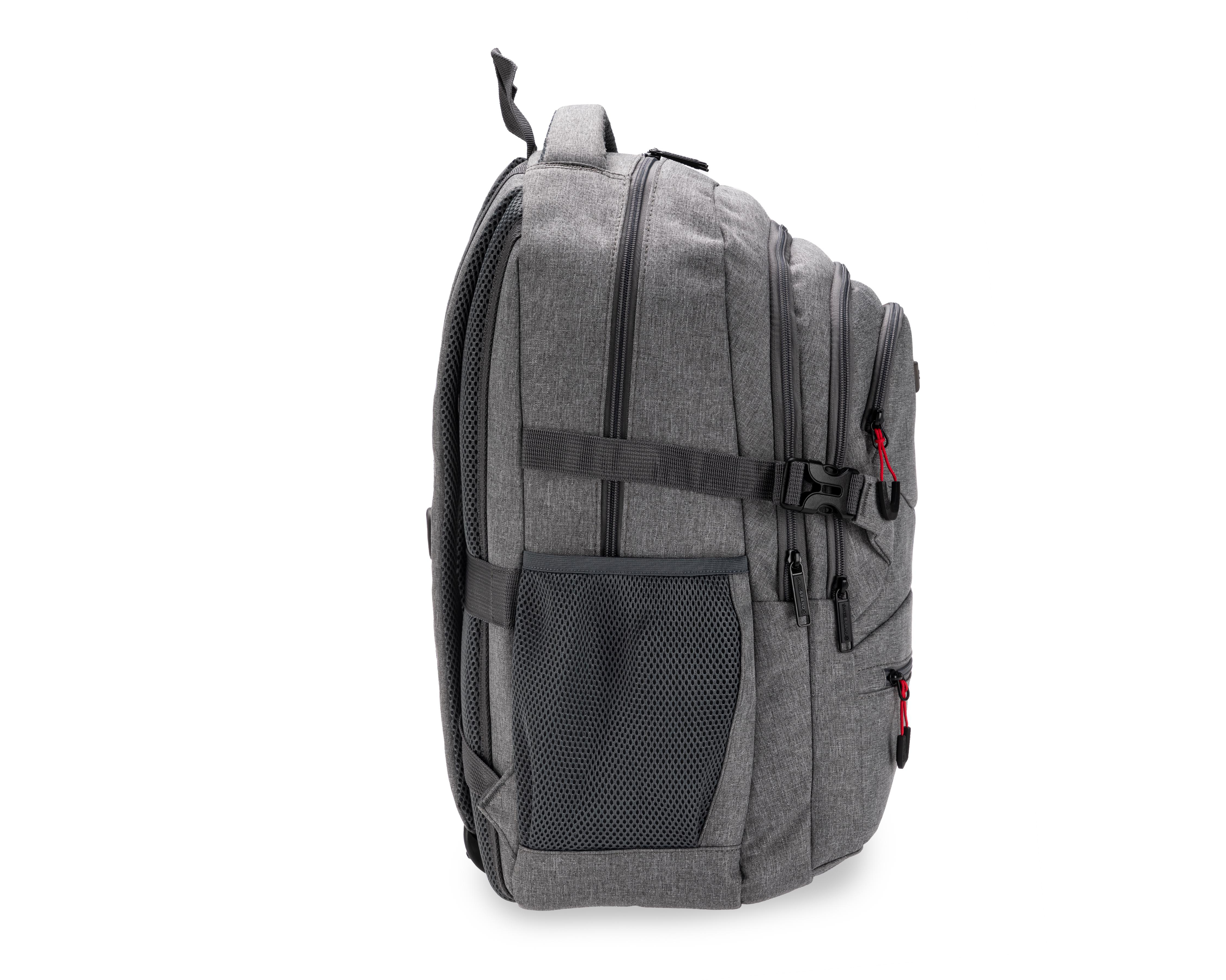 Foto 4 pulgar | Mochila Swissbrand Gris