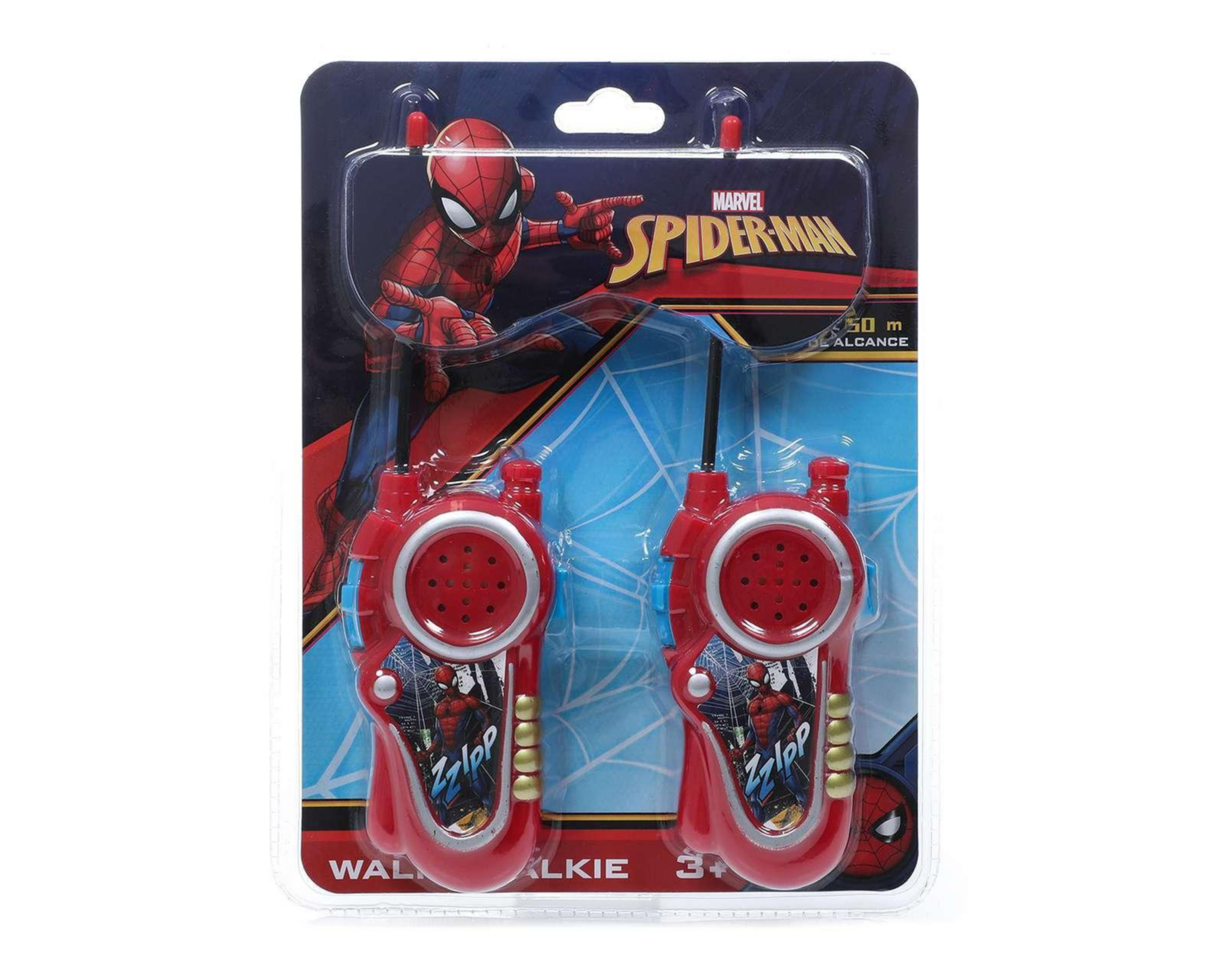 Foto 6 pulgar | Walkie Talkies Marvel Spider-Man