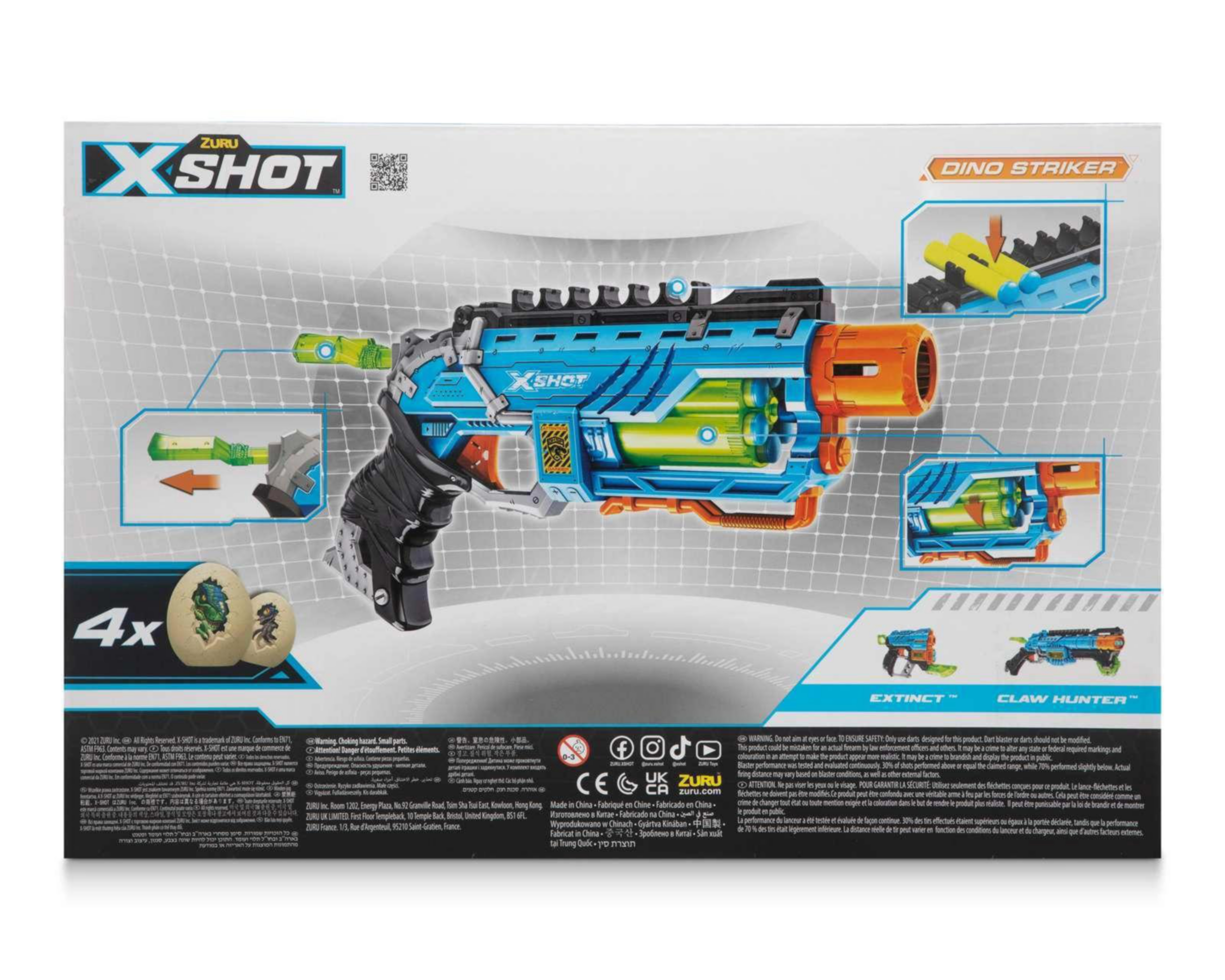 Foto 2 | Lanzadardos con Accesorios Zuru XShot
