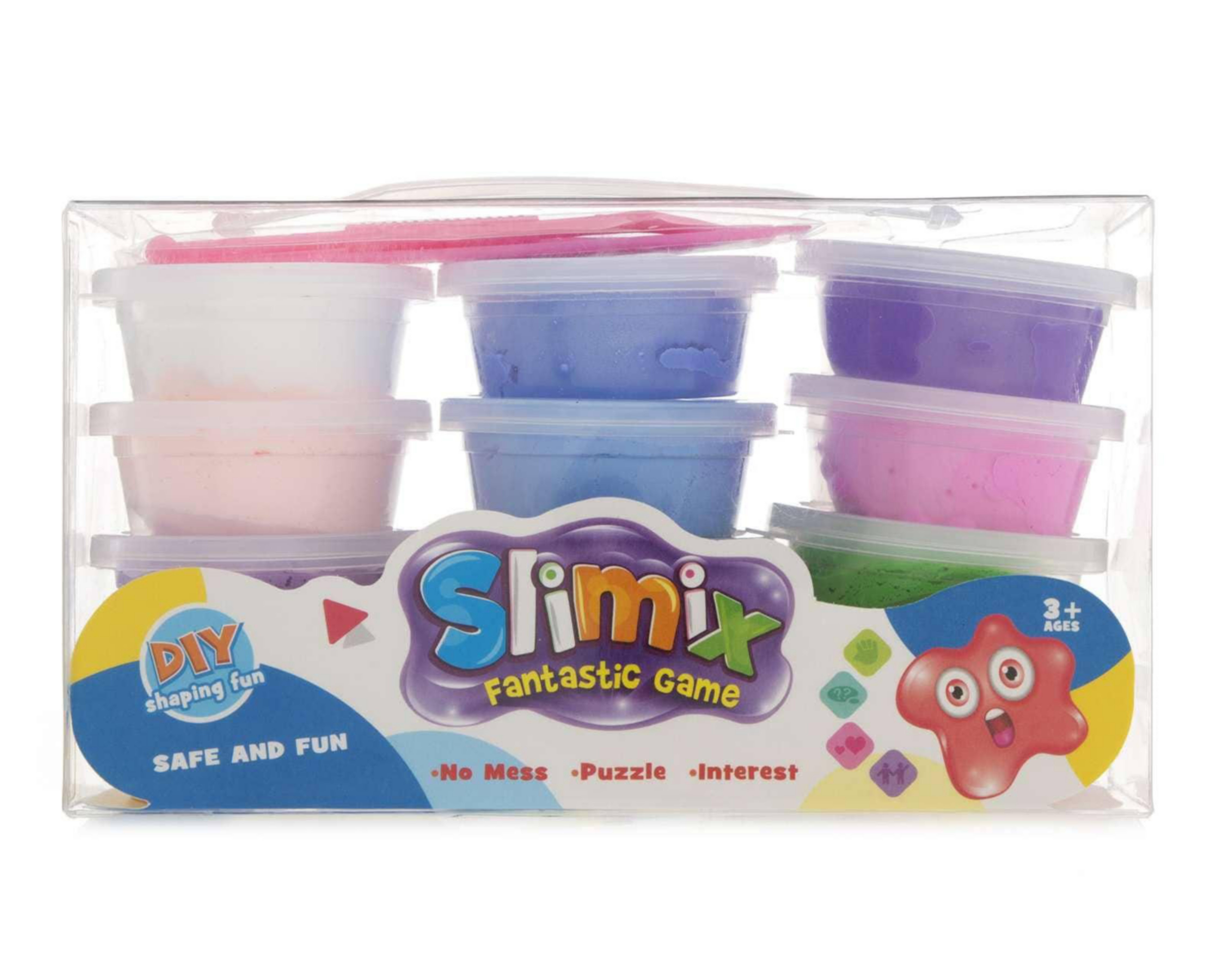 Foto 4 pulgar | Set de Mini Slime Slimix 15 Piezas