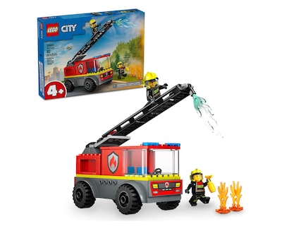 Foto 1 | LEGO City: Camión de Bomberos con Escalera