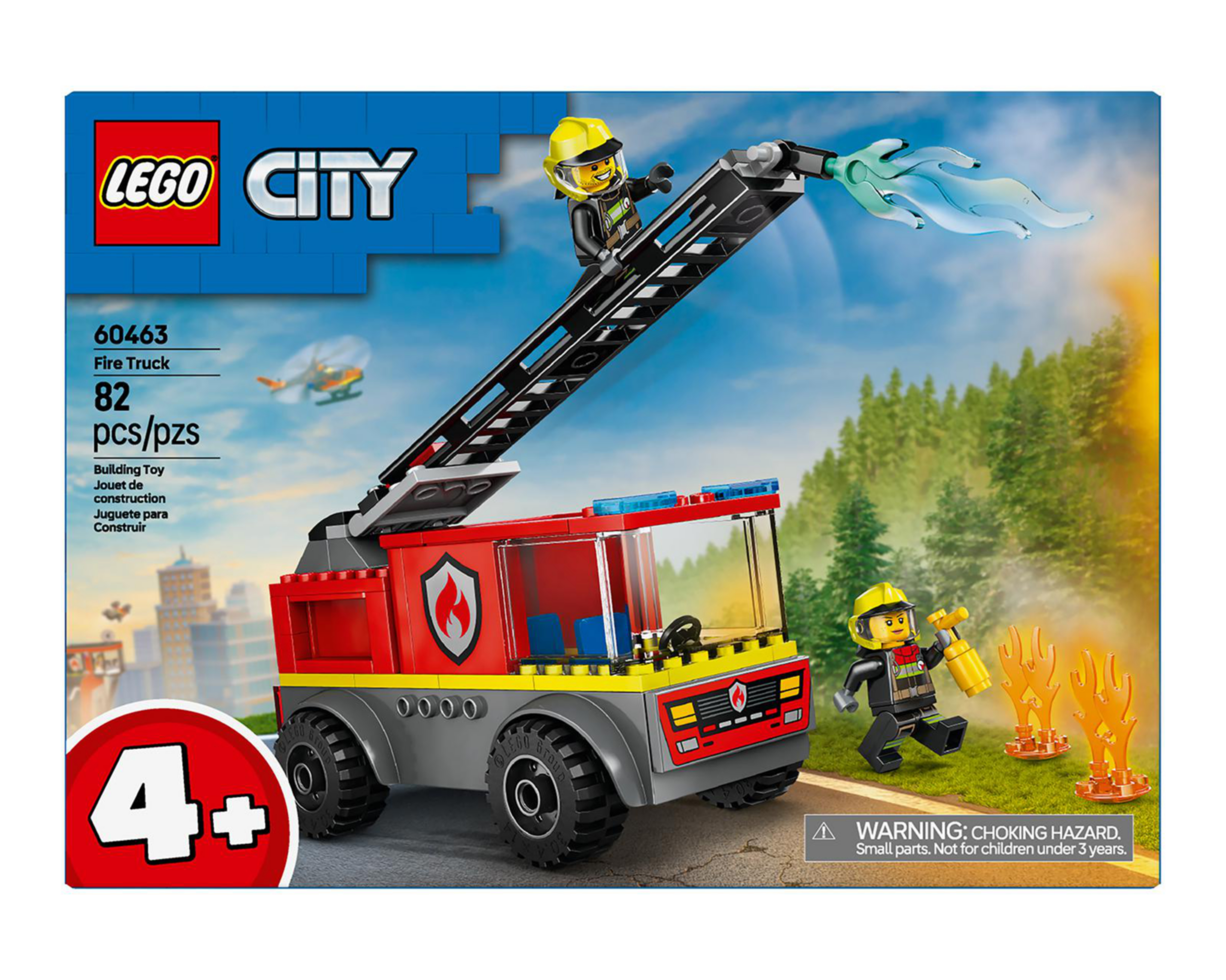 Foto 3 pulgar | LEGO City: Camión de Bomberos con Escalera
