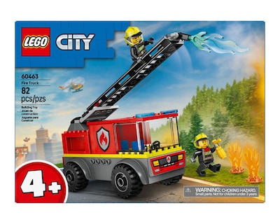 Foto 2 | LEGO City: Camión de Bomberos con Escalera