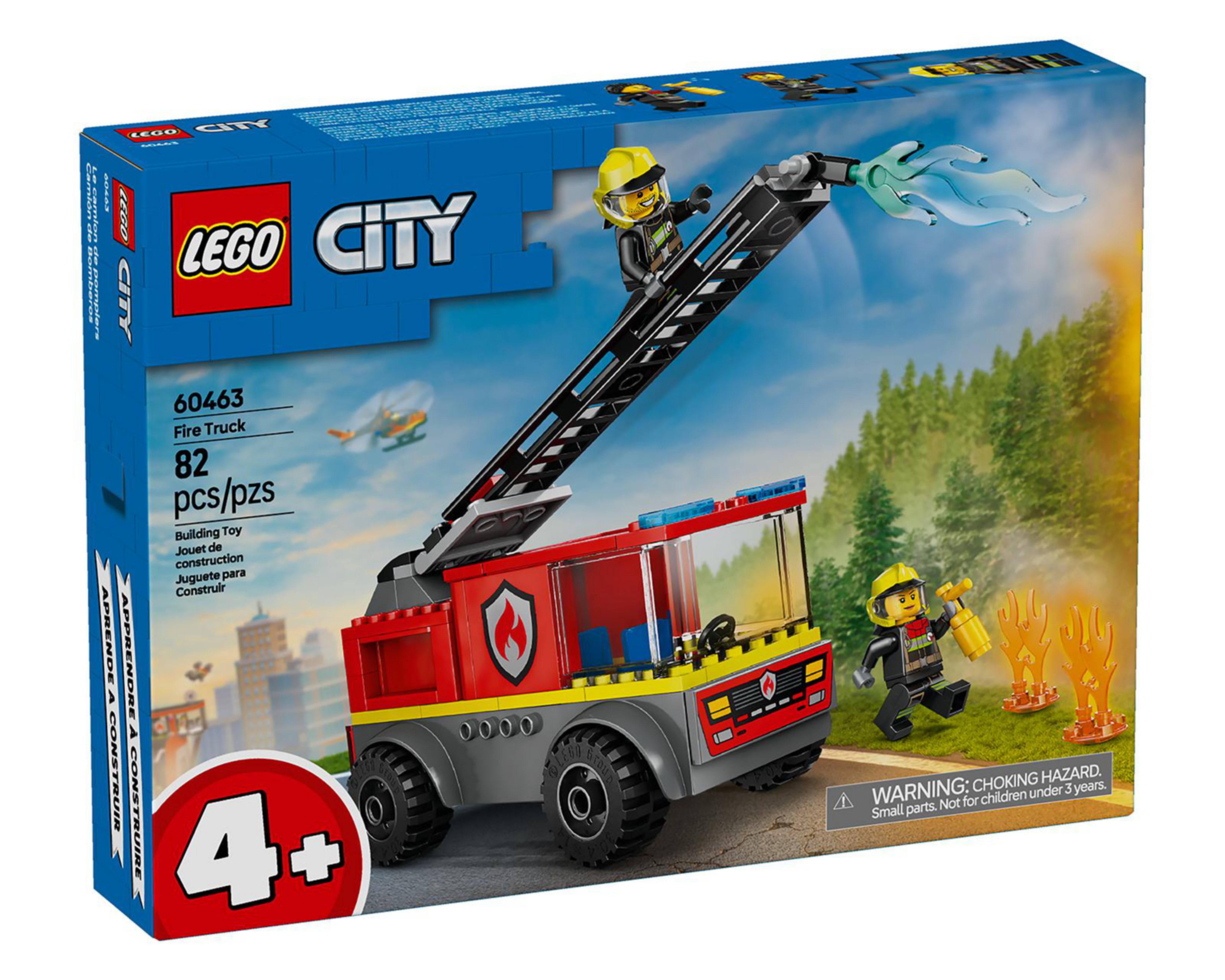 Foto 5 pulgar | LEGO City: Camión de Bomberos con Escalera