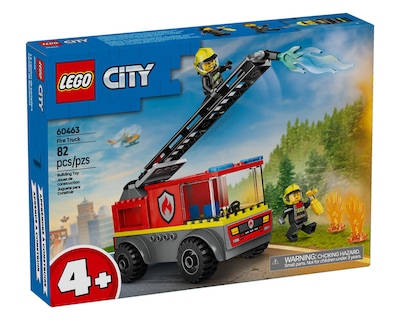 Foto 4 | LEGO City: Camión de Bomberos con Escalera