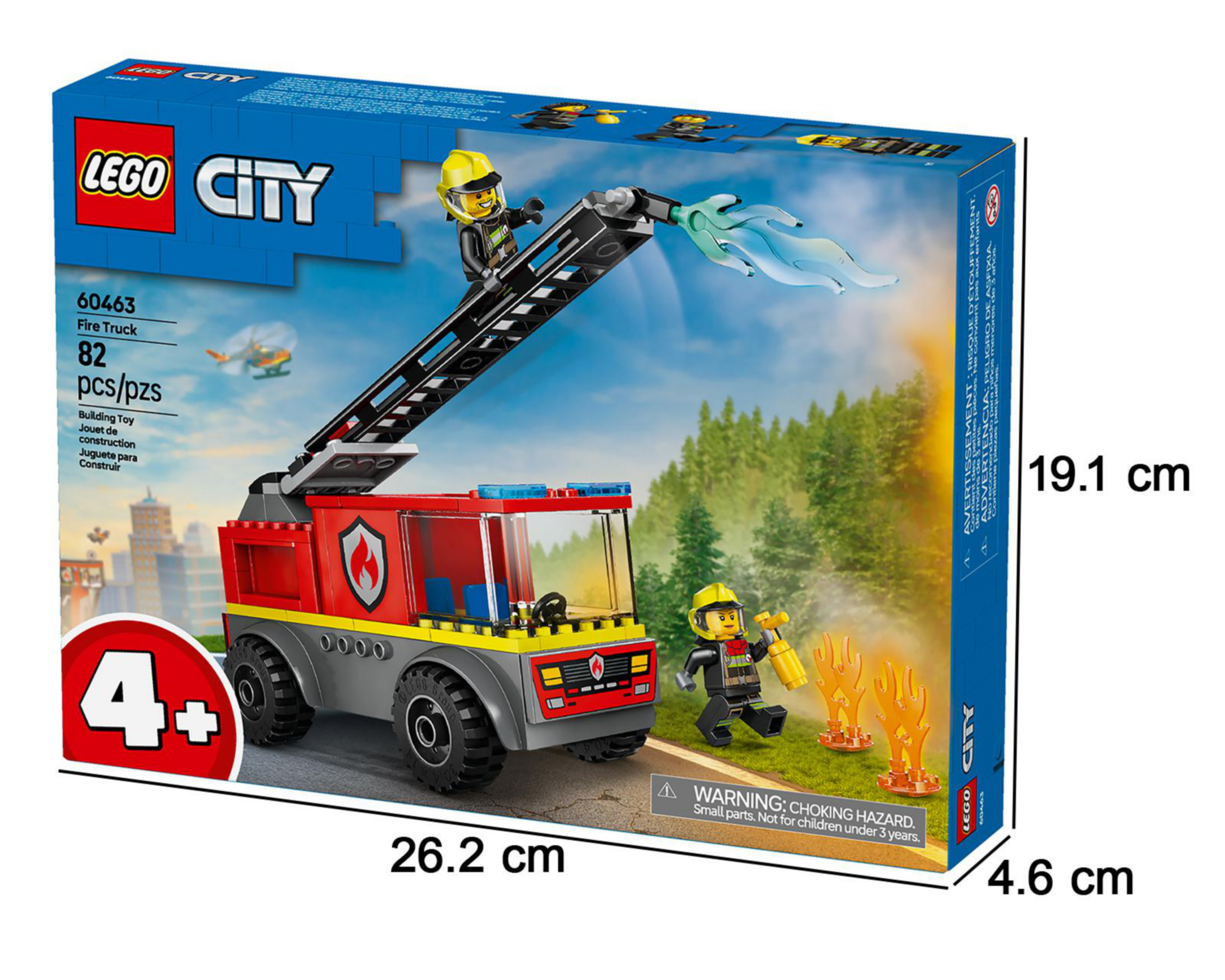 Foto 6 pulgar | LEGO City: Camión de Bomberos con Escalera