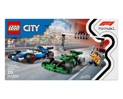 Foto 2 | LEGO City: Parrilla de F1 con Coches de Carreras VCARB y Sauber