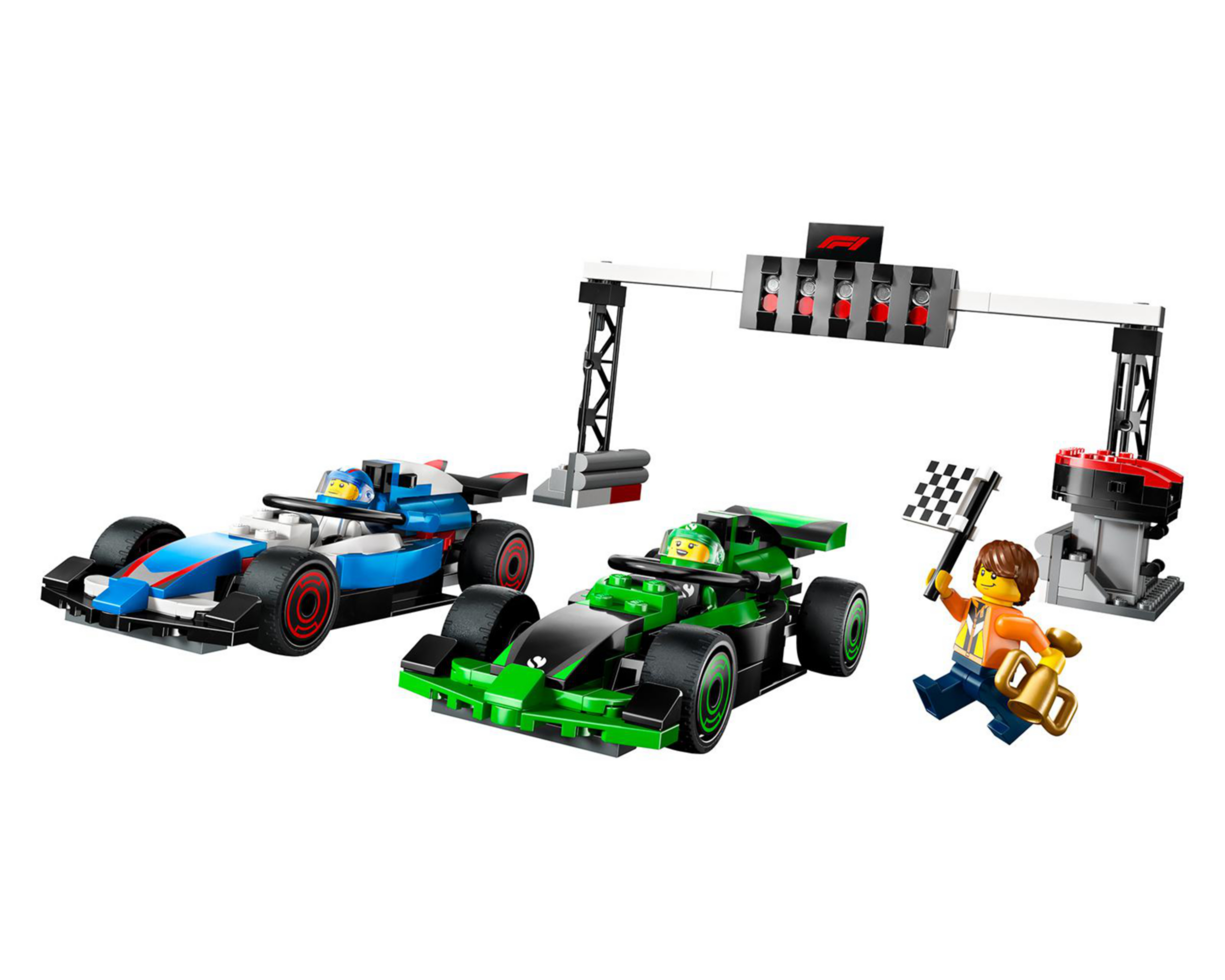 Foto 4 pulgar | LEGO City: Parrilla de F1 con Coches de Carreras VCARB y Sauber