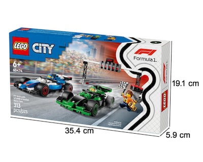 Foto 5 | LEGO City: Parrilla de F1 con Coches de Carreras VCARB y Sauber
