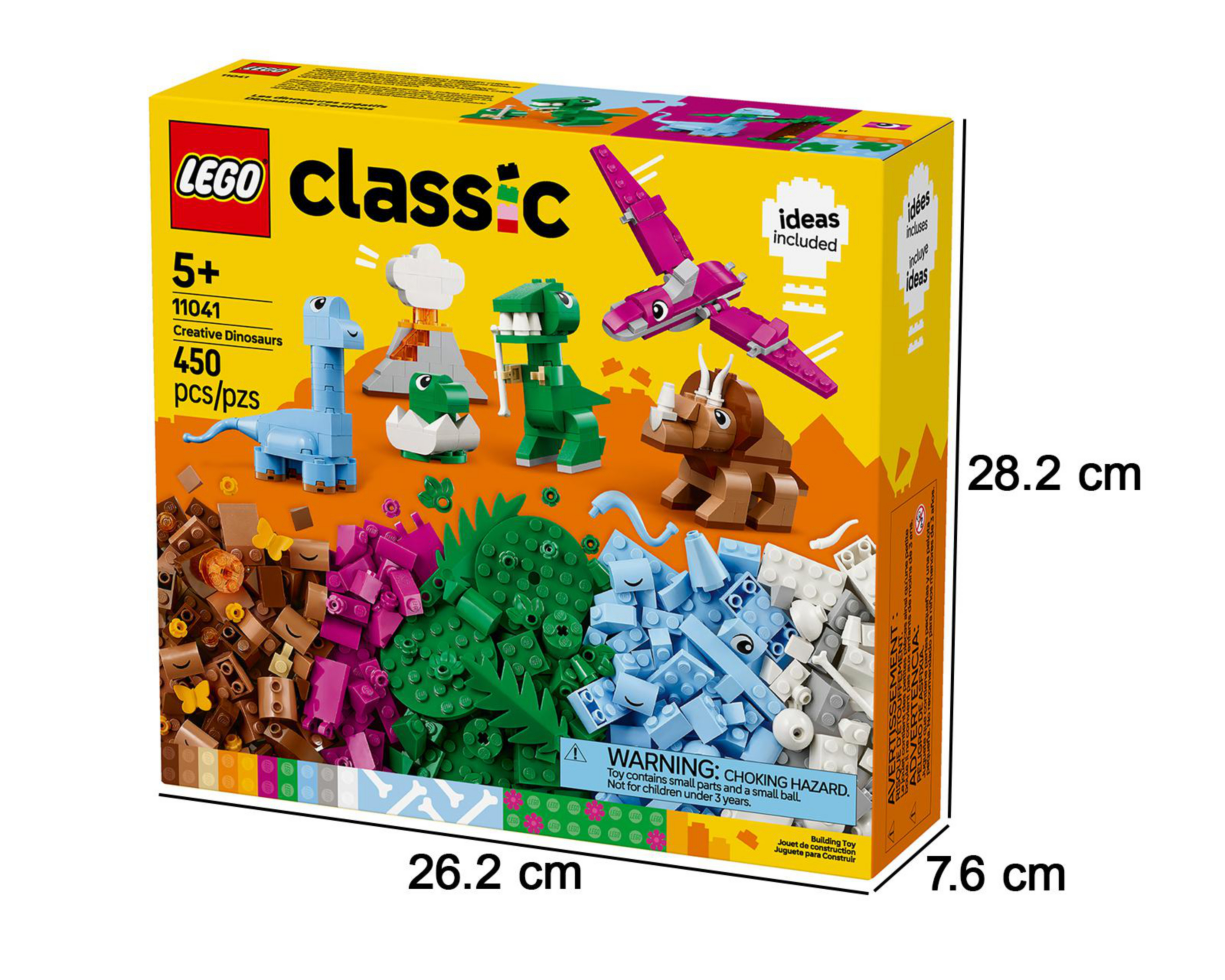 Foto 6 pulgar | LEGO Classic: Dinosaurios Creativos