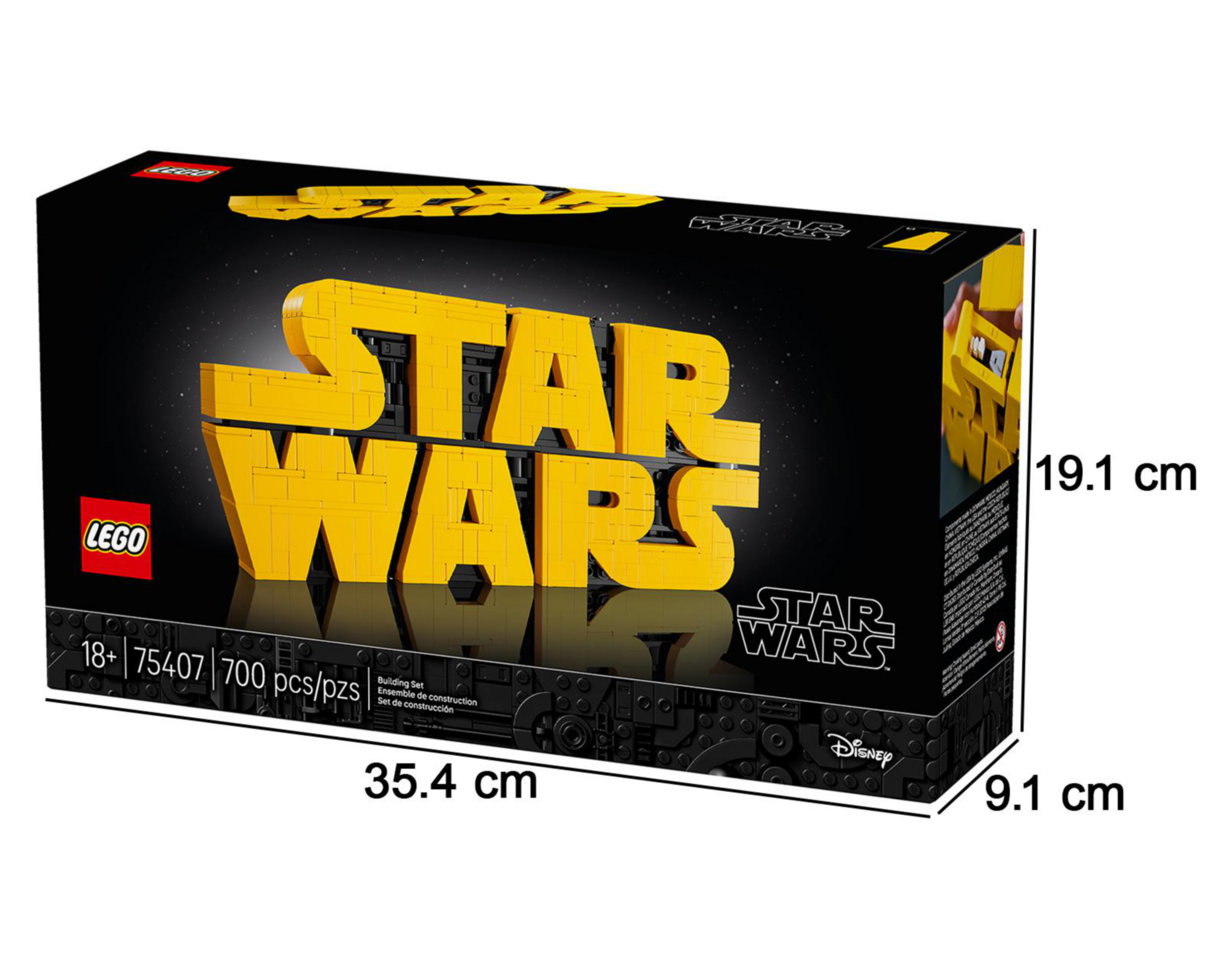 Foto 6 pulgar | LEGO Star Wars: Logotipo de Star Wars para Construir